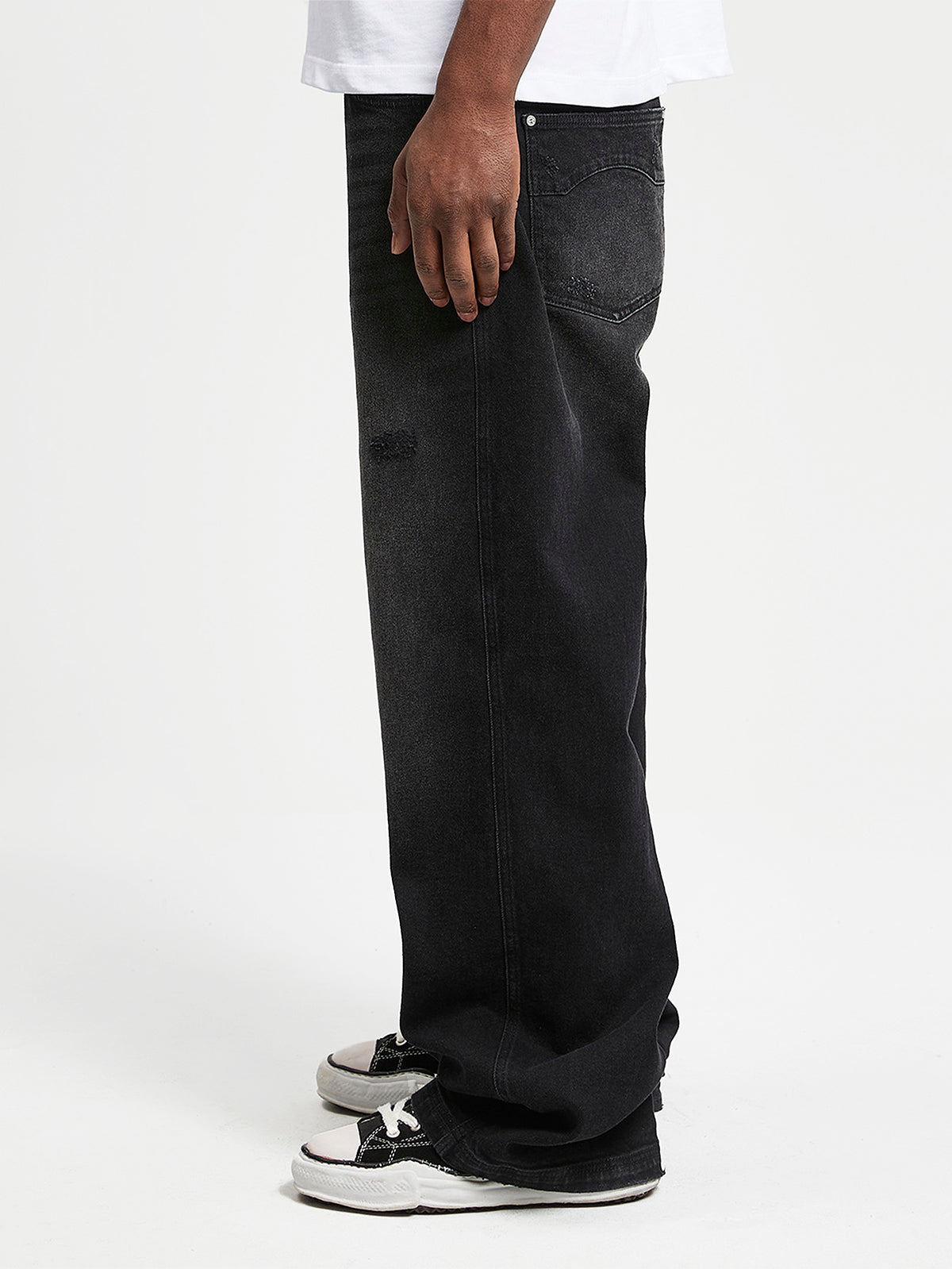 VÉRA DENIM - WASHED BLACK