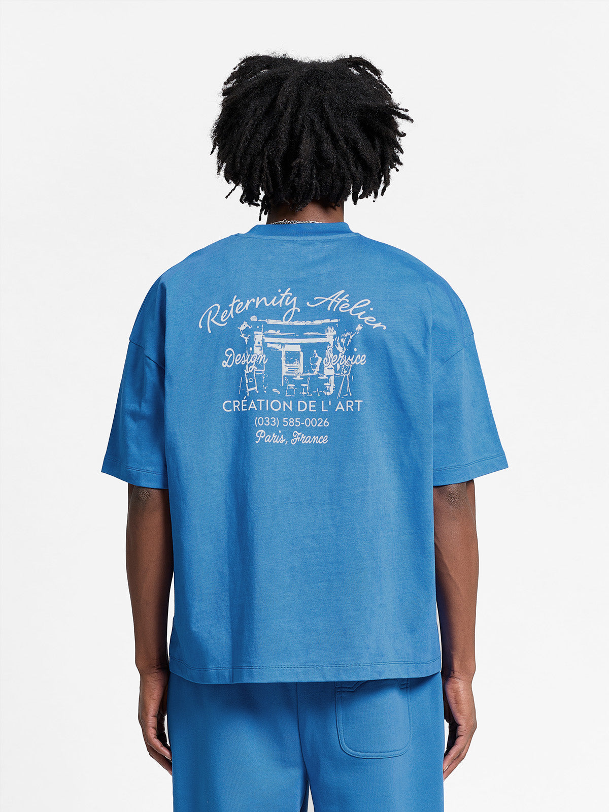 DE L'ART T-SHIRT - BLUE