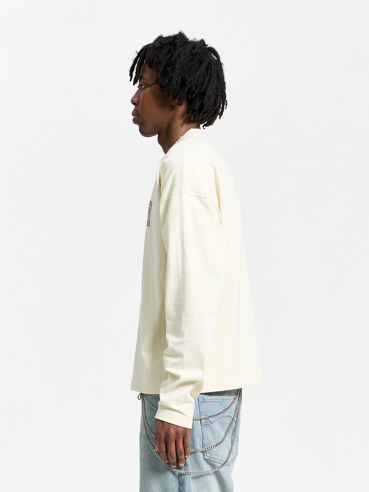 WATERCOLOR LONGSLEEVE - CREAM