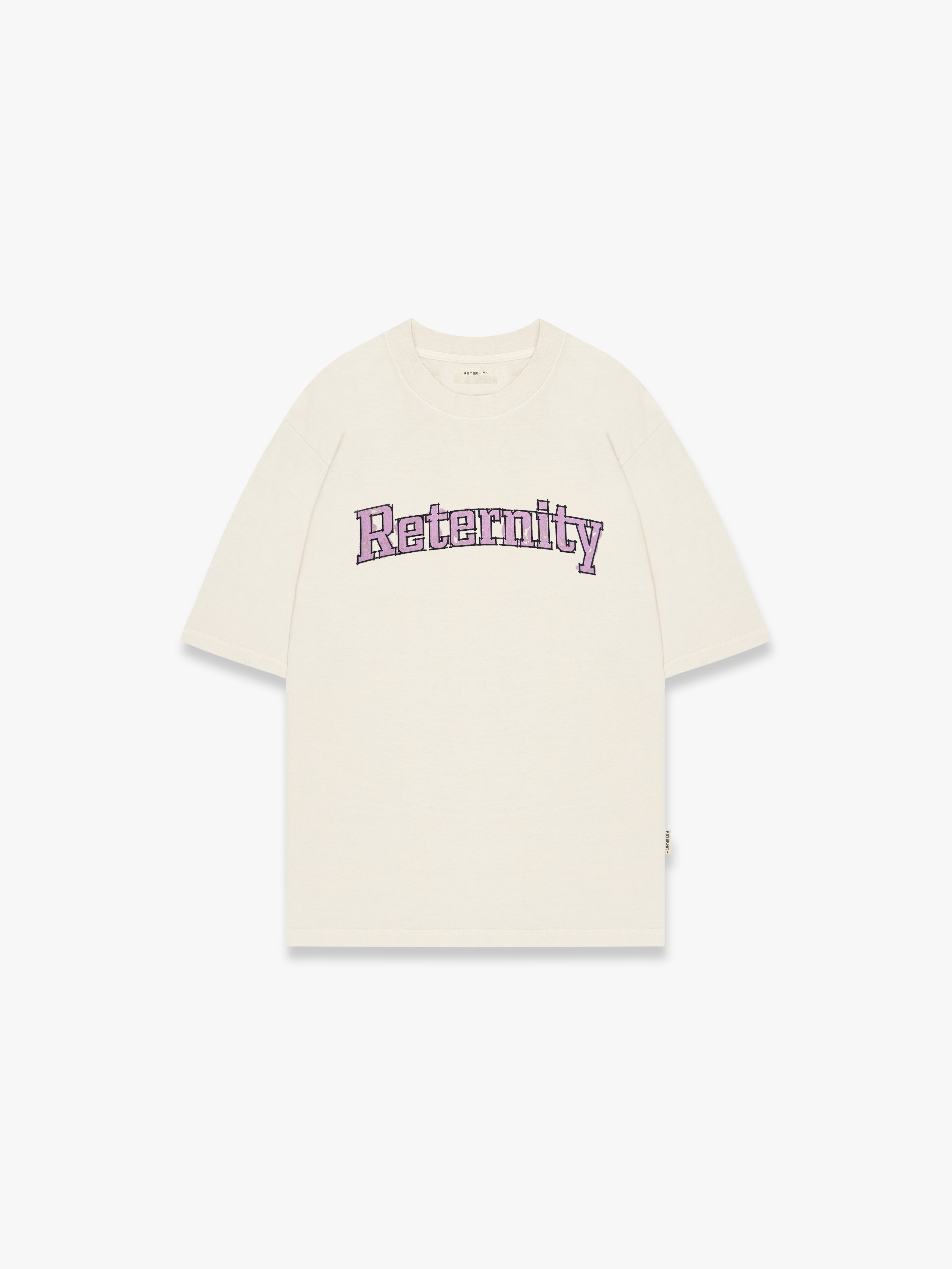 WATERCOLOR T-SHIRT - CREAM