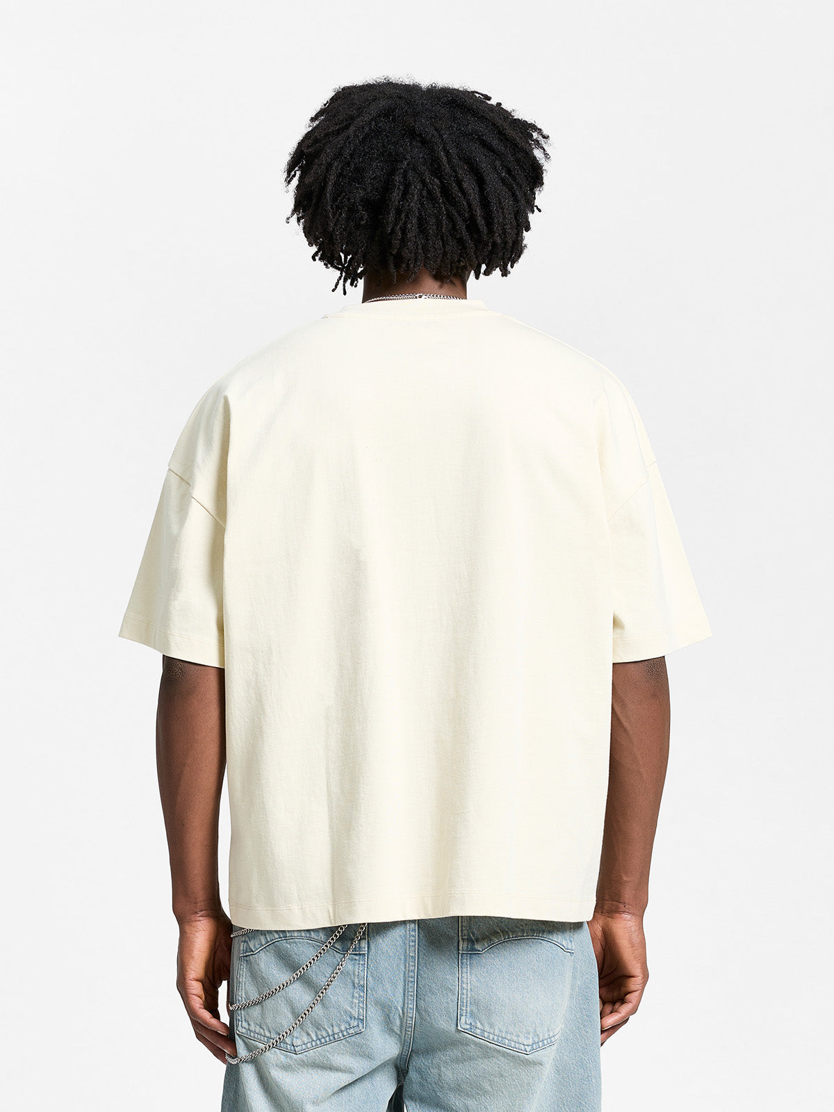 WATERCOLOR T-SHIRT - CREAM