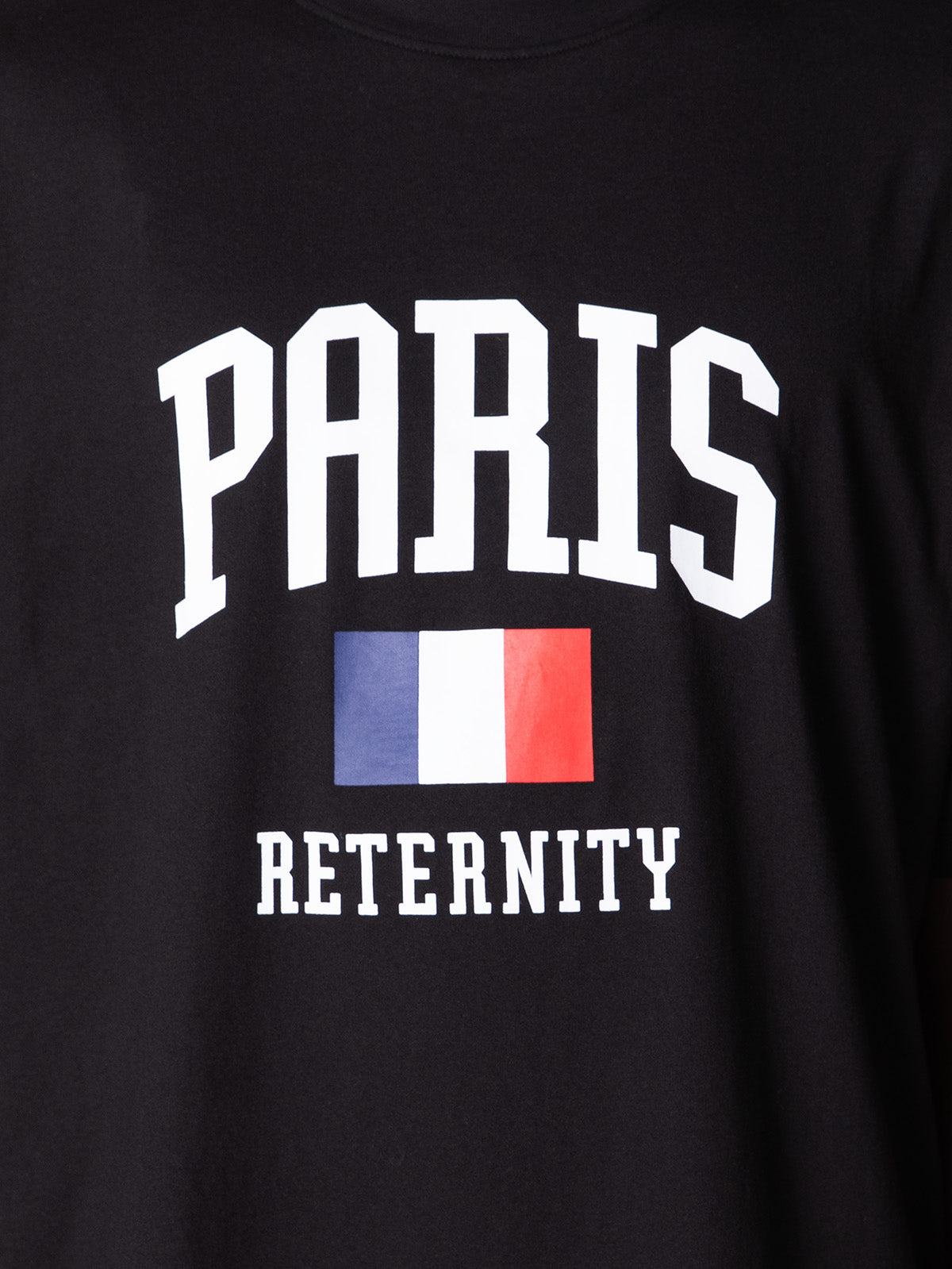 PARIS SOUVENIR T-SHIRT - BLACK