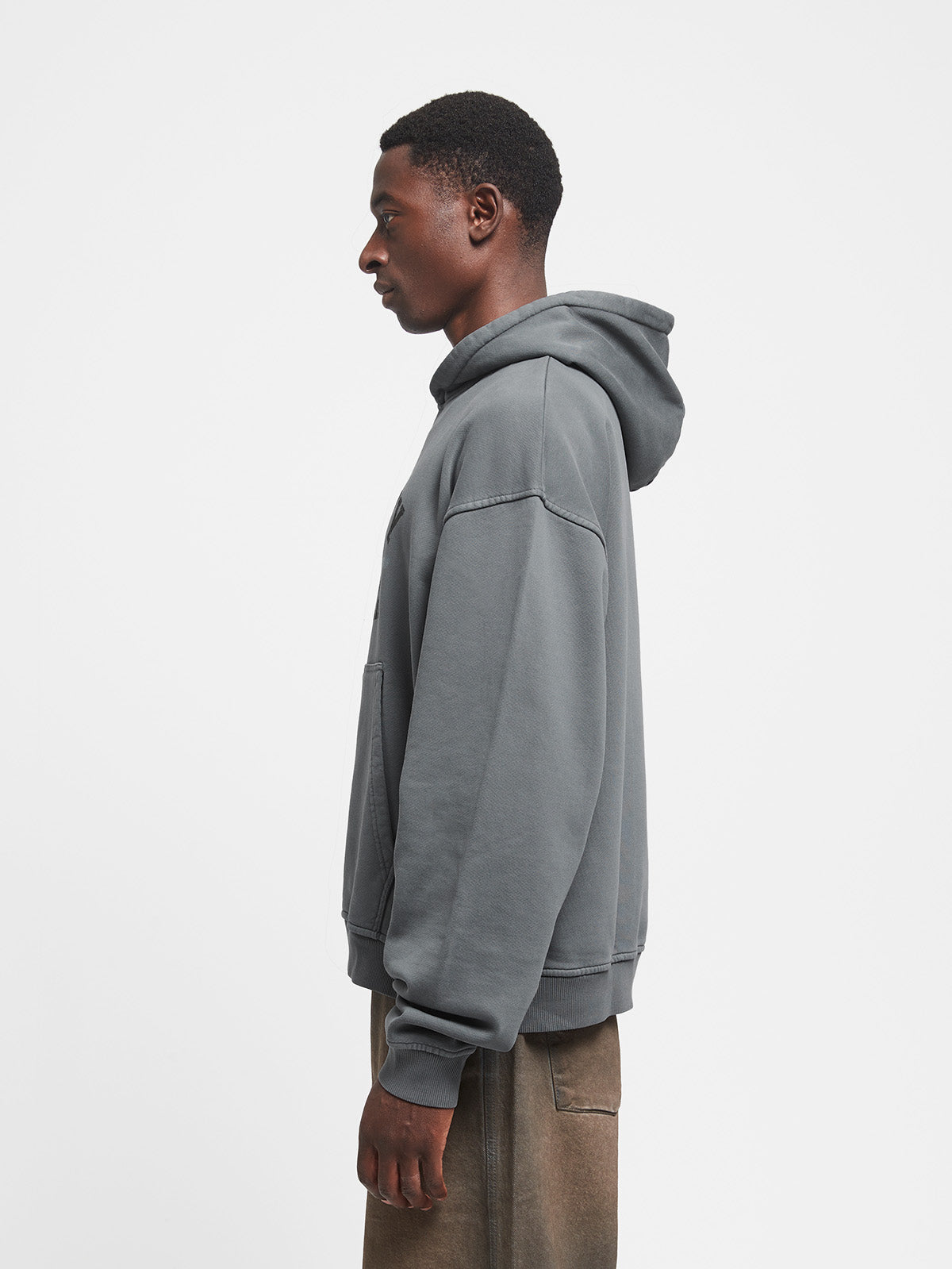 WASHED NOIR HOODIE - VINTAGE BLACK