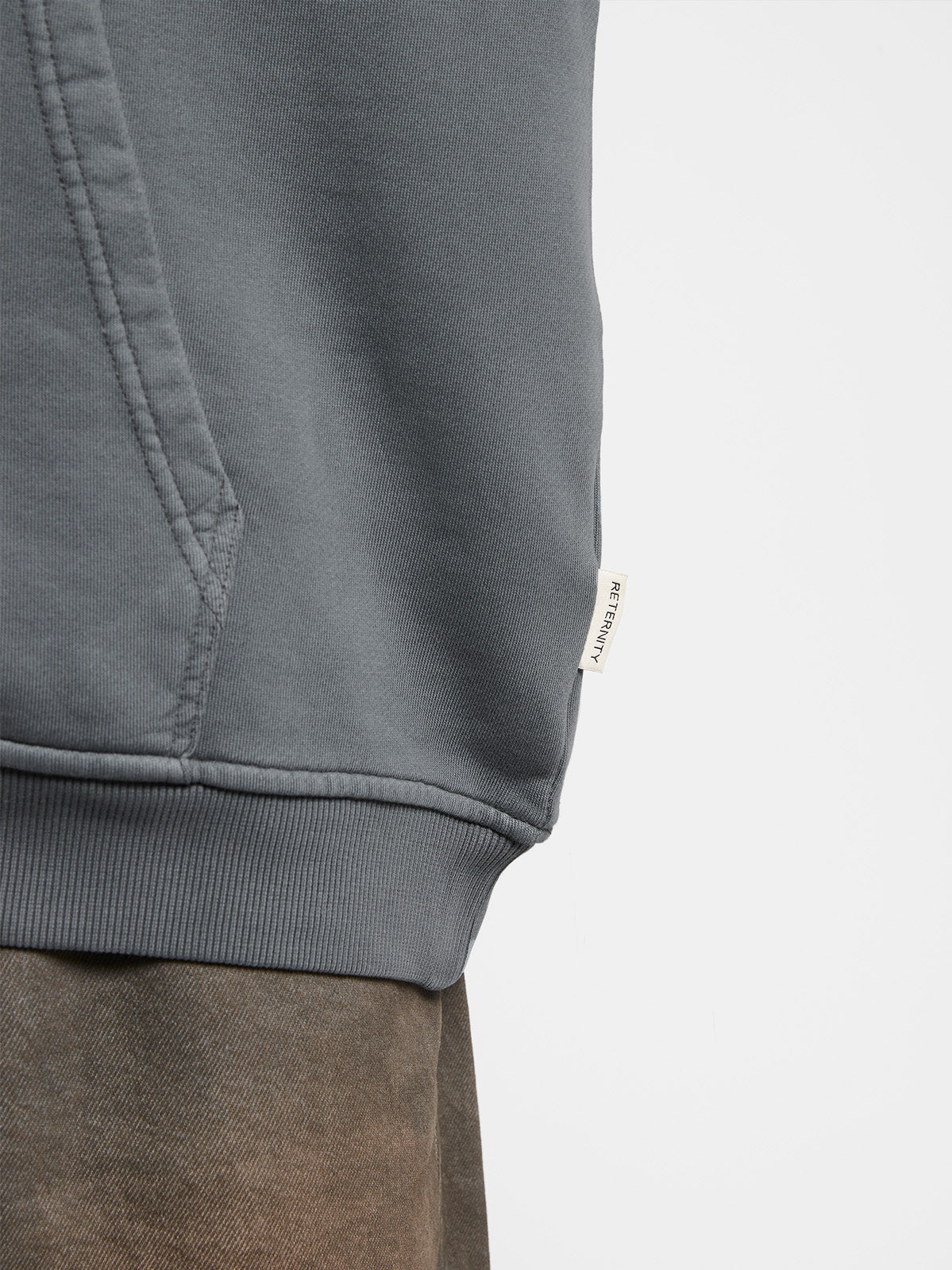 WASHED NOIR HOODIE - VINTAGE BLACK