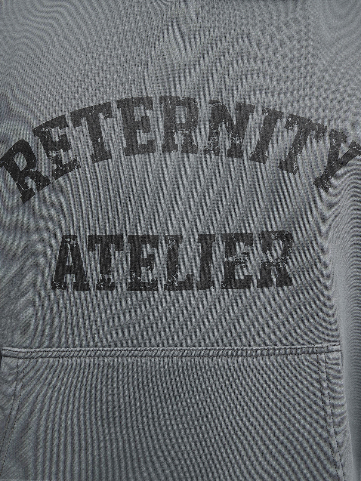 WASHED NOIR HOODIE - VINTAGE BLACK