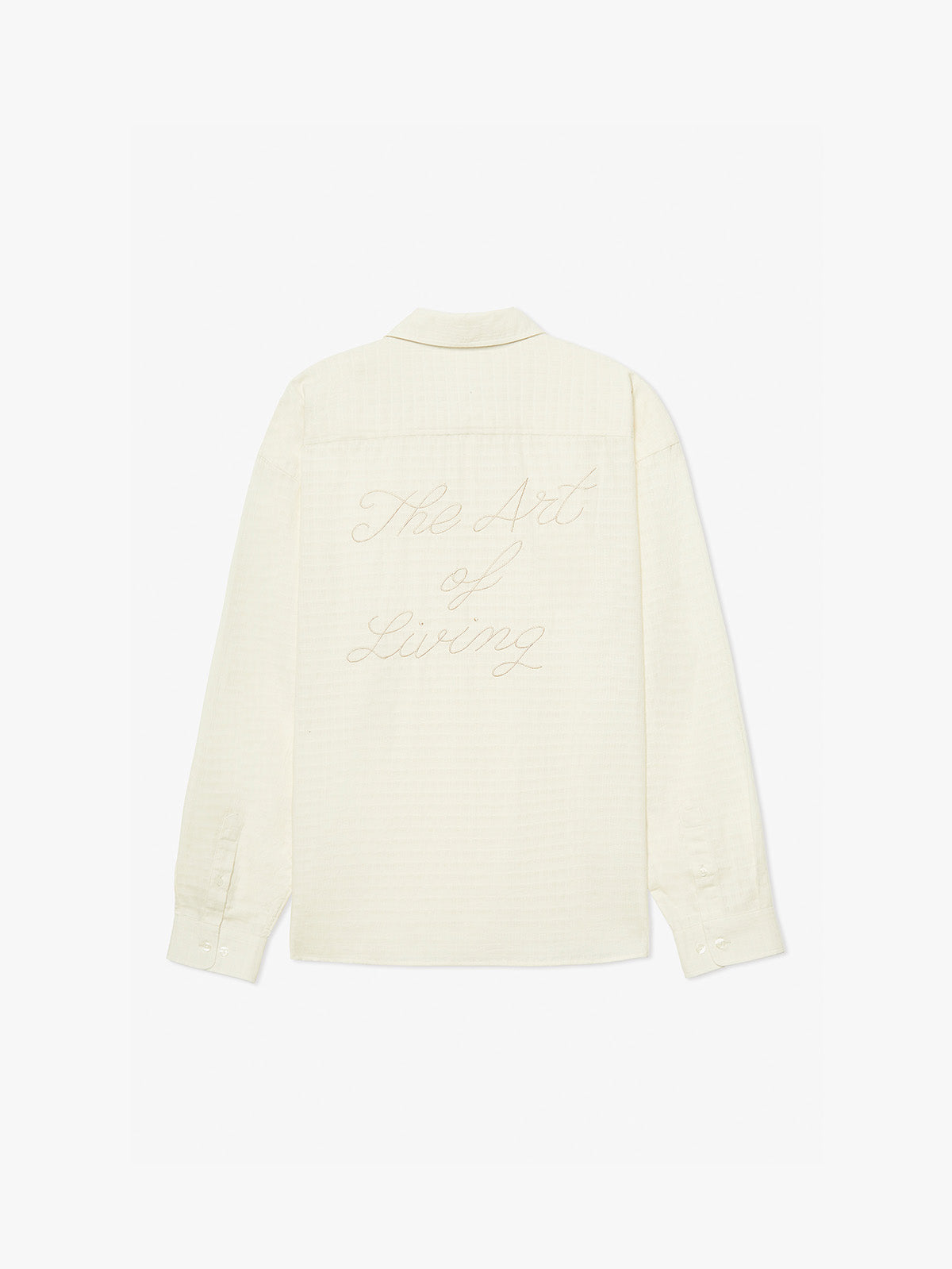 THE ART OF LIVING SHIRT - CREAM