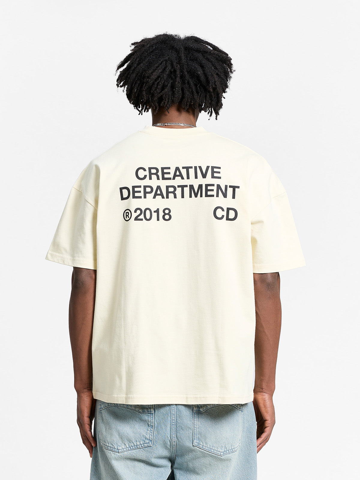 CREATIVE DEPT T-SHIRT - CREAM