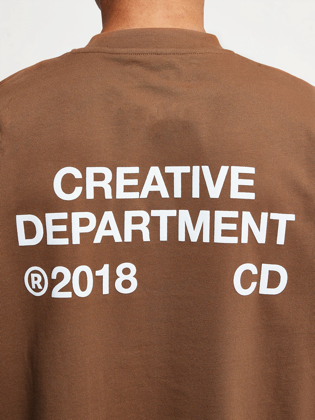 CREATIVE DEPT T-SHIRT - LIGHT BROWN