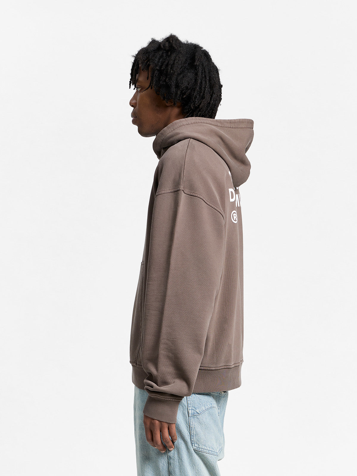 CREATIVE DEPT HOODIE - BROWN