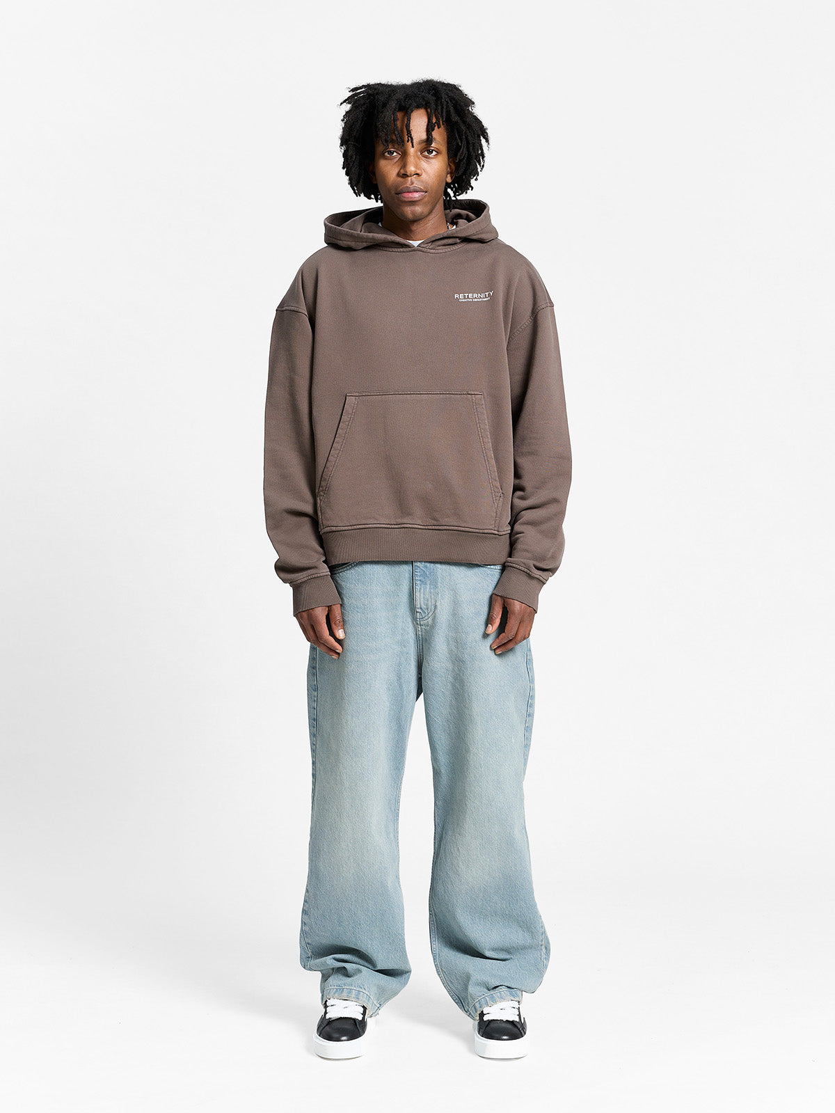 CREATIVE DEPT HOODIE - BROWN