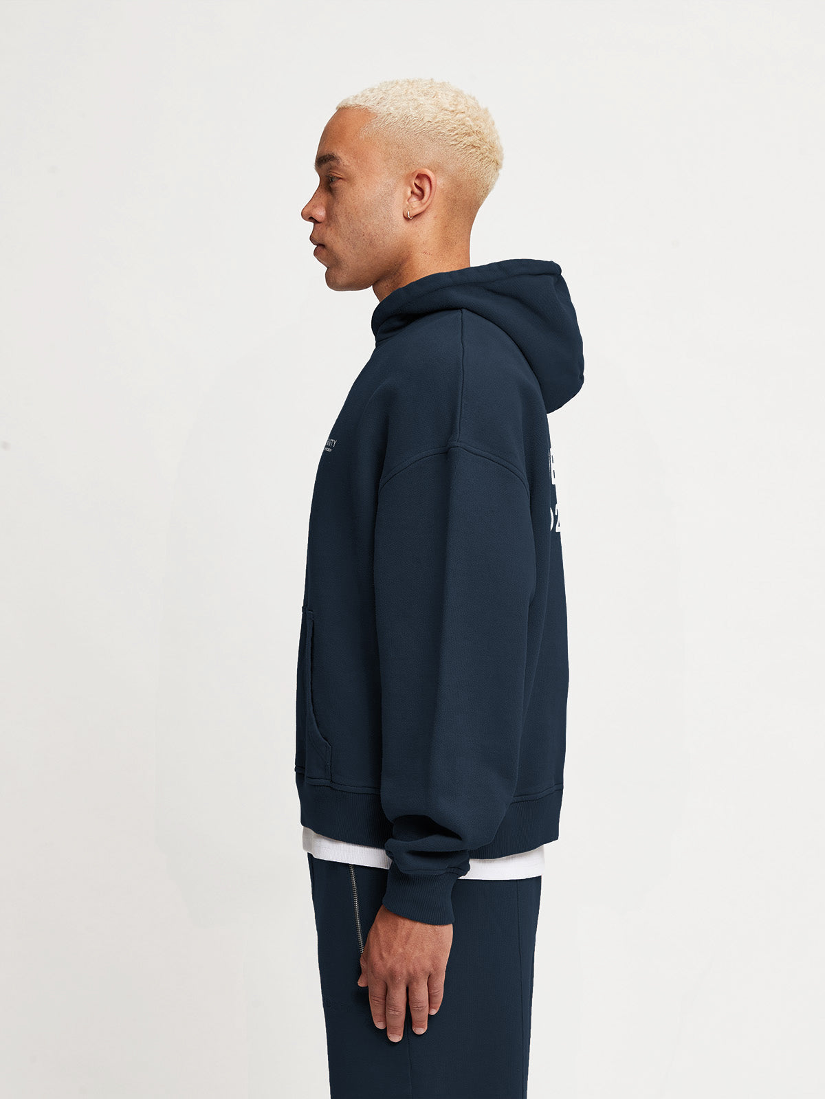 CREATIVE DEPT ZIP HOODIE - NAVY