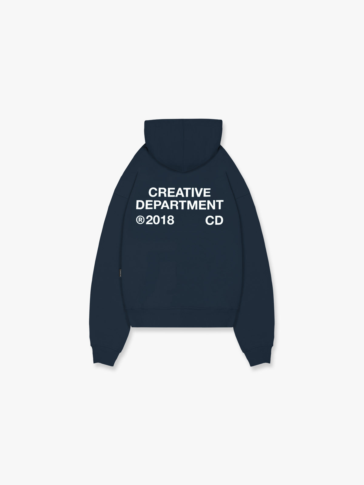 CREATIVE DEPT ZIP HOODIE - NAVY