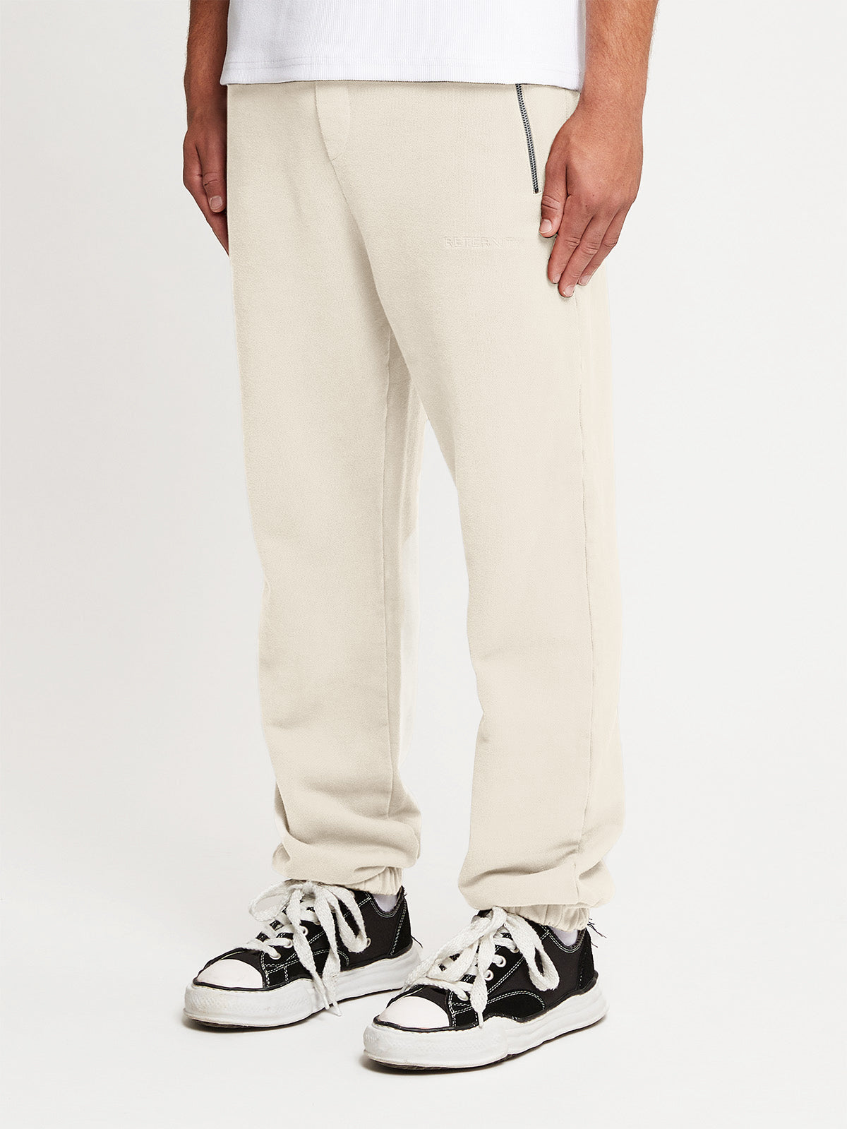ESSENTIAL SWEATPANTS - CREAM