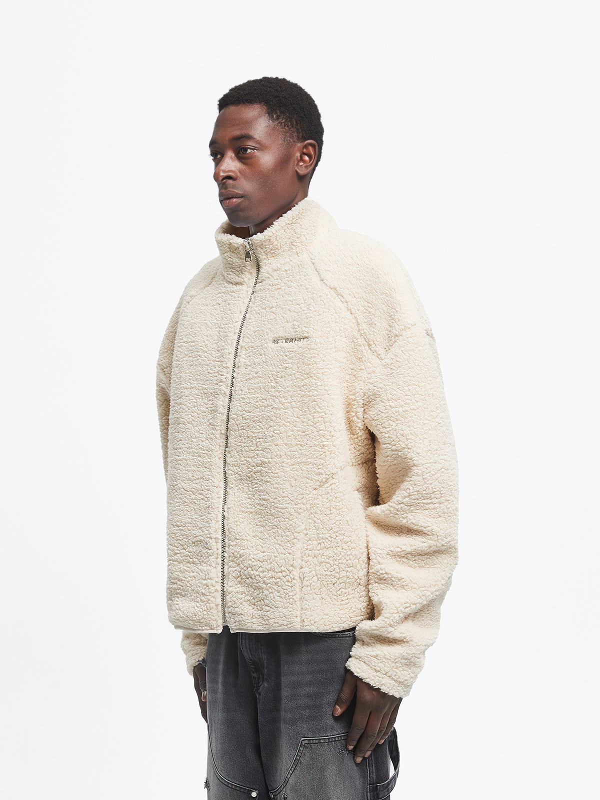 RETERNITY FLEECE JACKET - CREAM