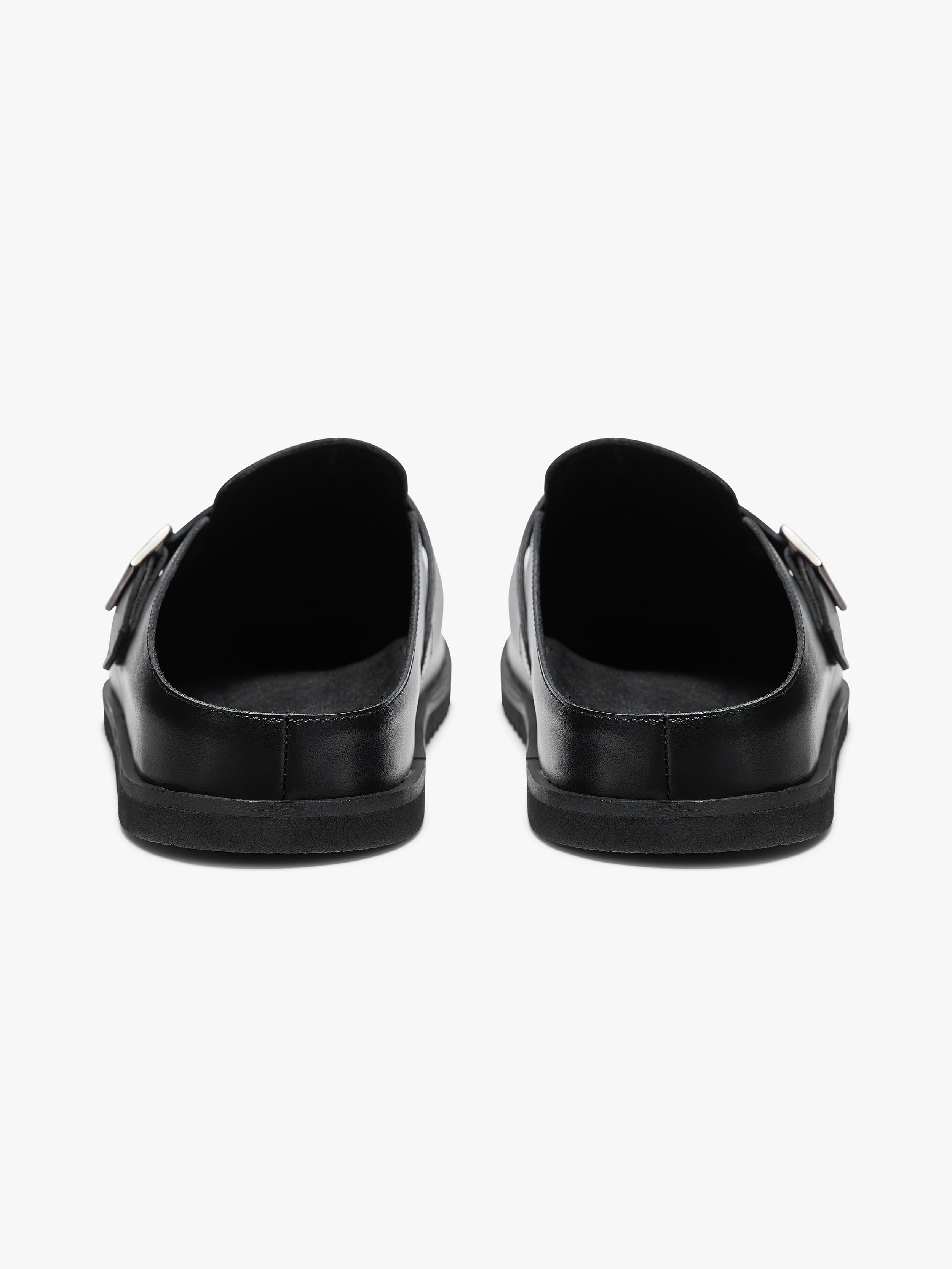 RETERNITY MULE - BLACK LEATHER