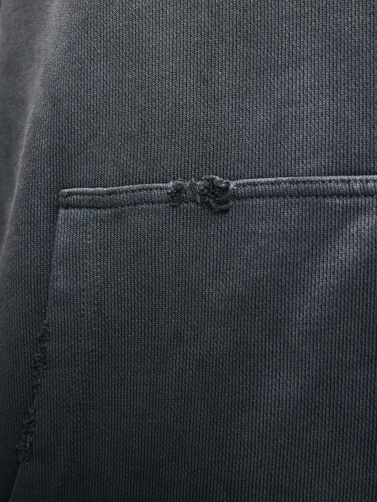 COLOR GRADIENT HOODIE - WASHED BLACK