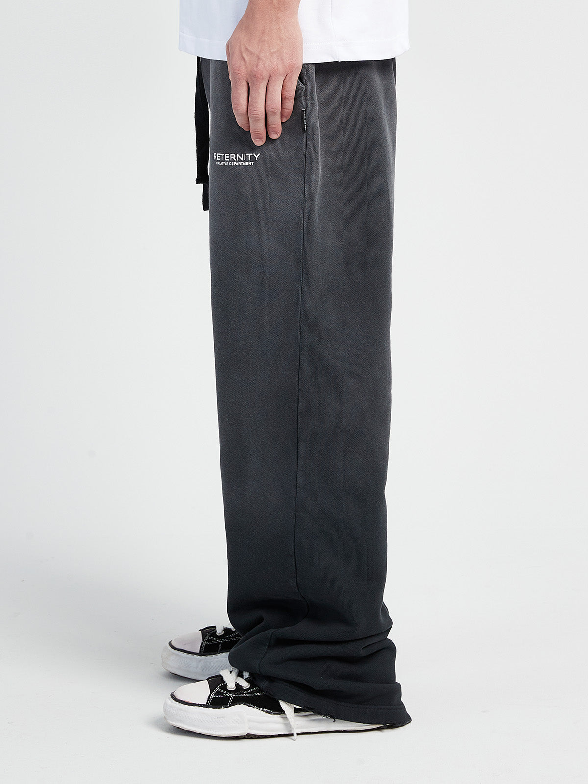 CREATIVE DEPT SWEATPANTS - FADED BLACK