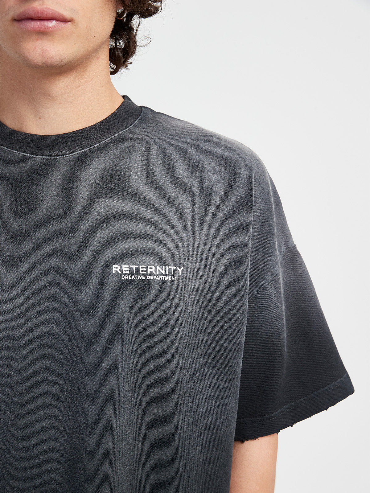 CREATIVE DEPT T-SHIRT - FADED BLACK