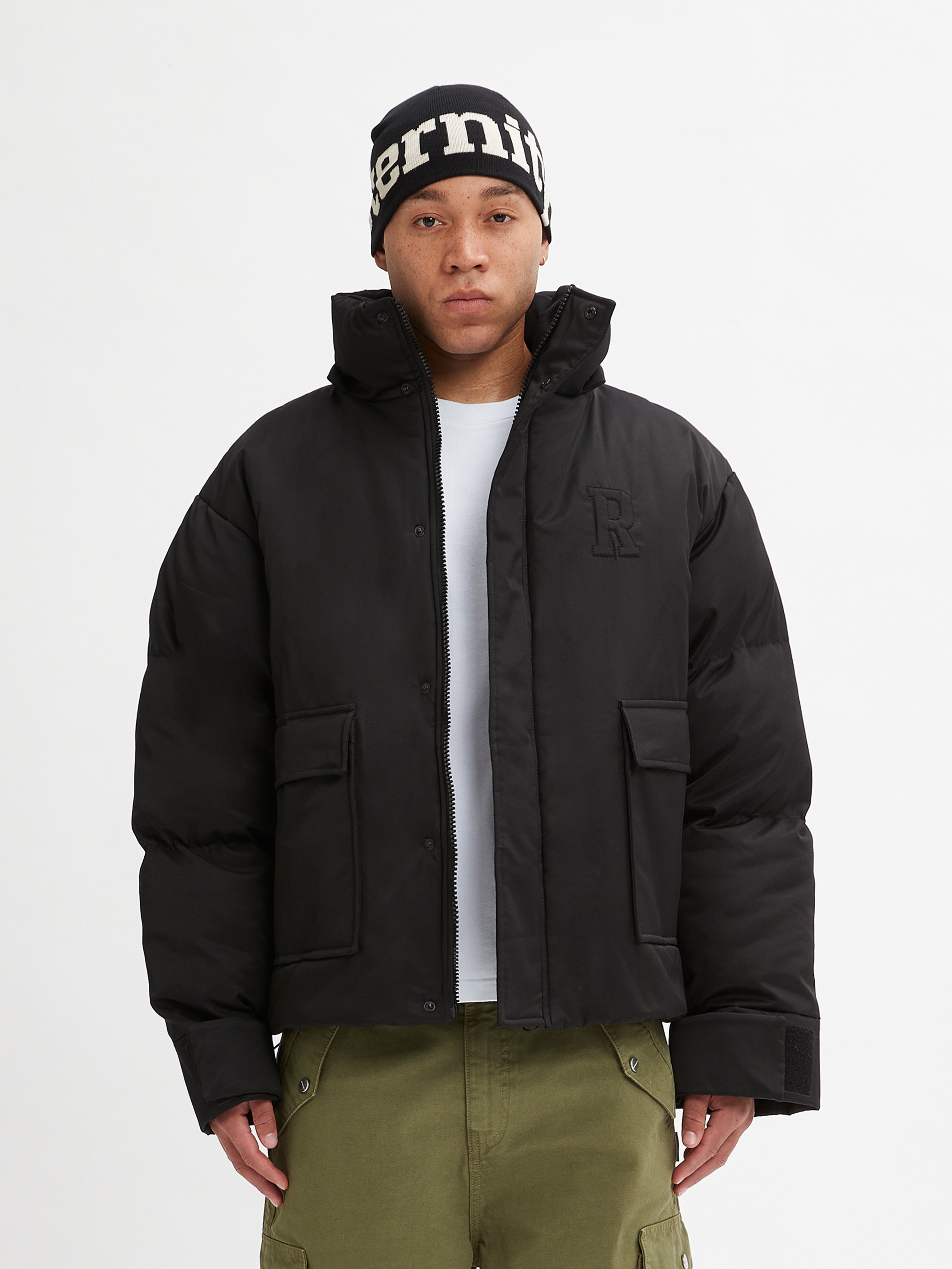 DOWN JACKET - BLACK