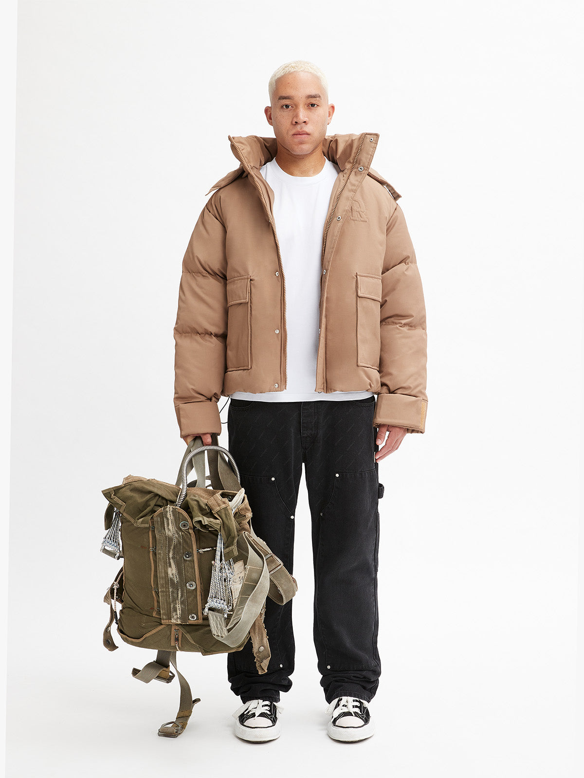 DOWN JACKET - BROWN