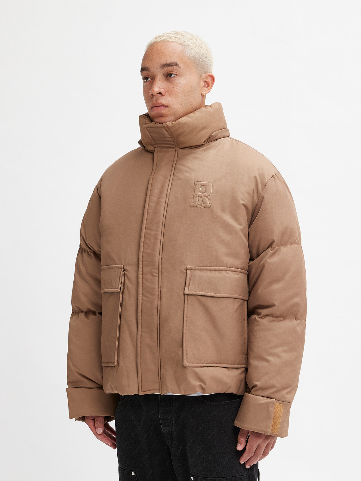 DOWN JACKET - BROWN