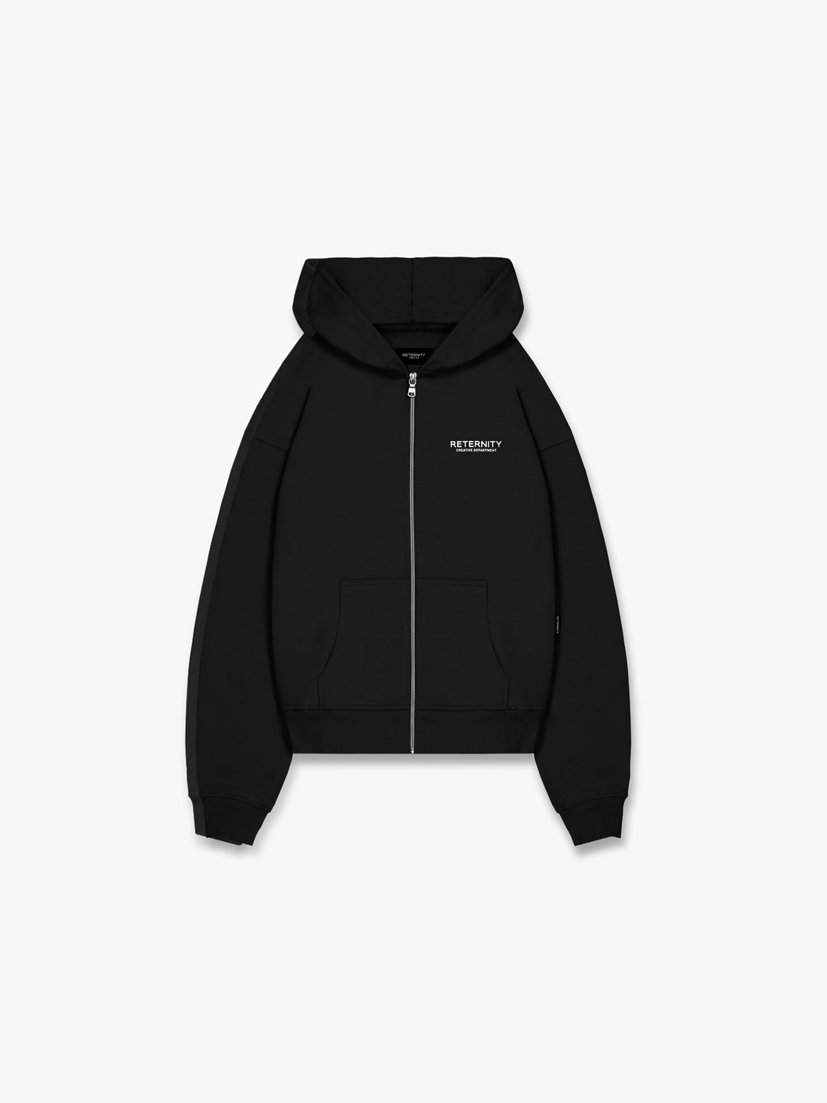 CREATIVE DEPT ZIP-HOODIE - BLACK