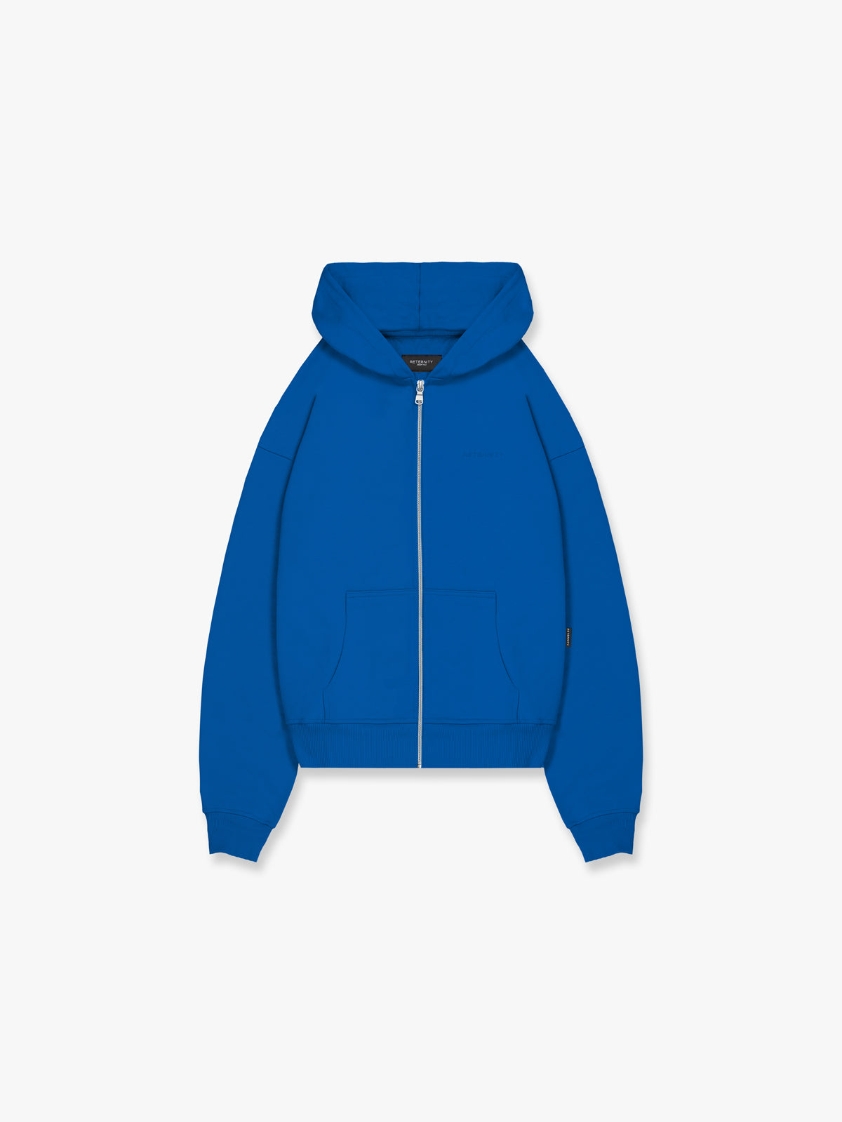 ESSENTIAL ZIP HOODIE - BLUE