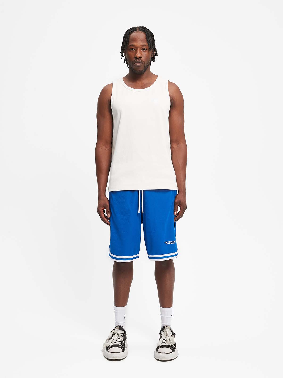 CREATIVE DEPT MESH SHORTS - BLUE