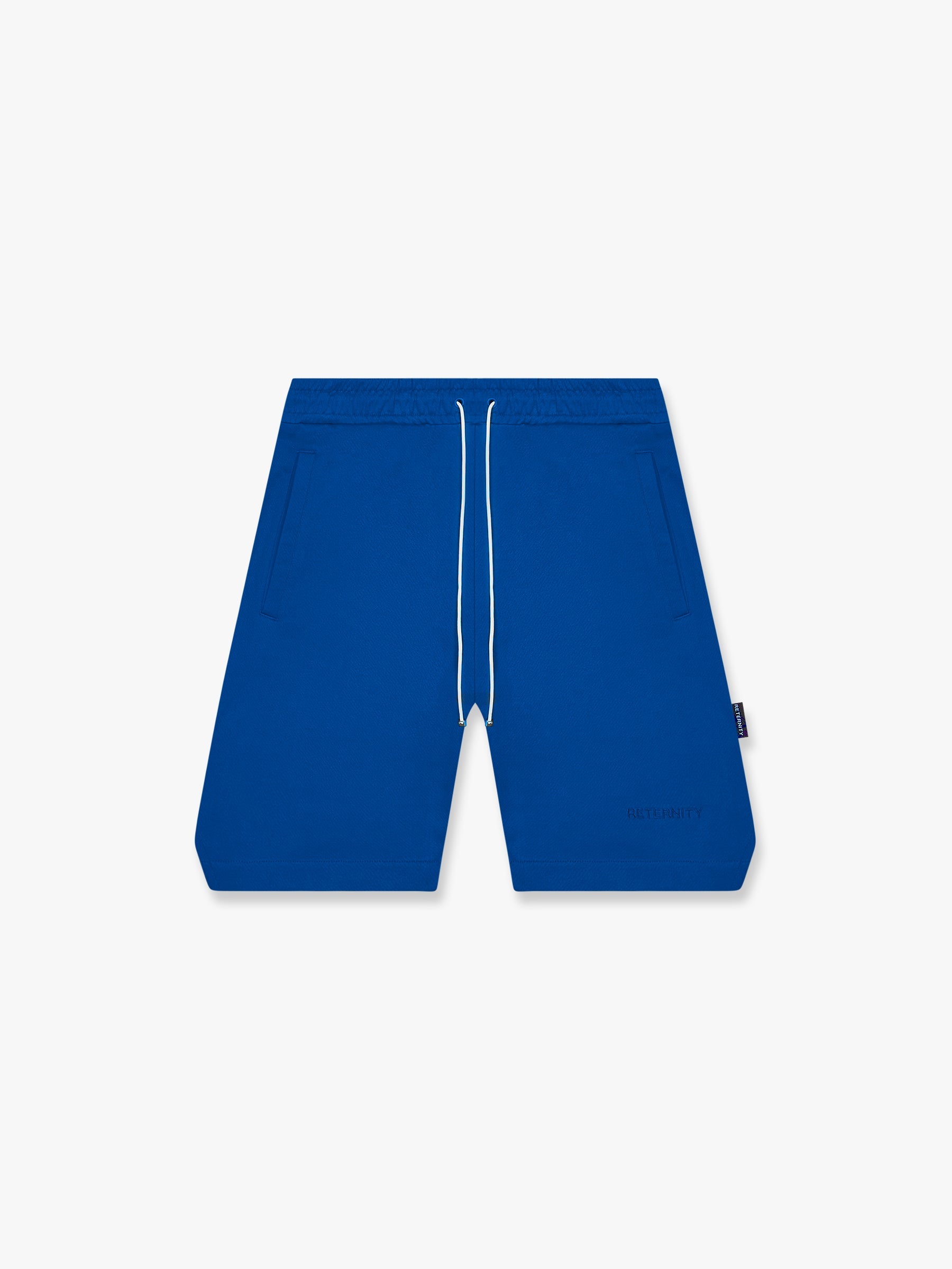 ESSENTIAL COTTON SHORTS - BLUE
