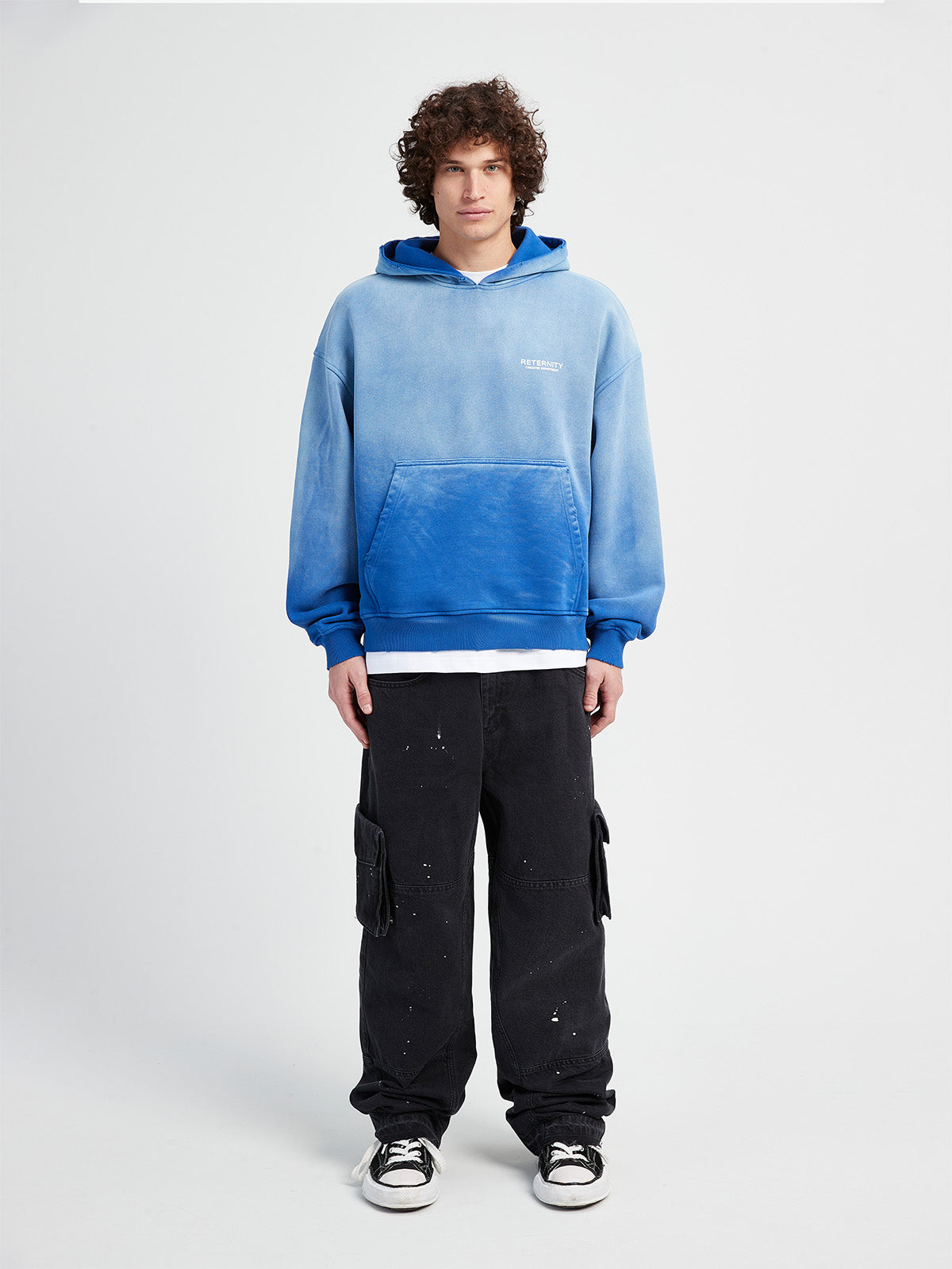 CREATIVE DEPT HOODIE - FADED BLUE