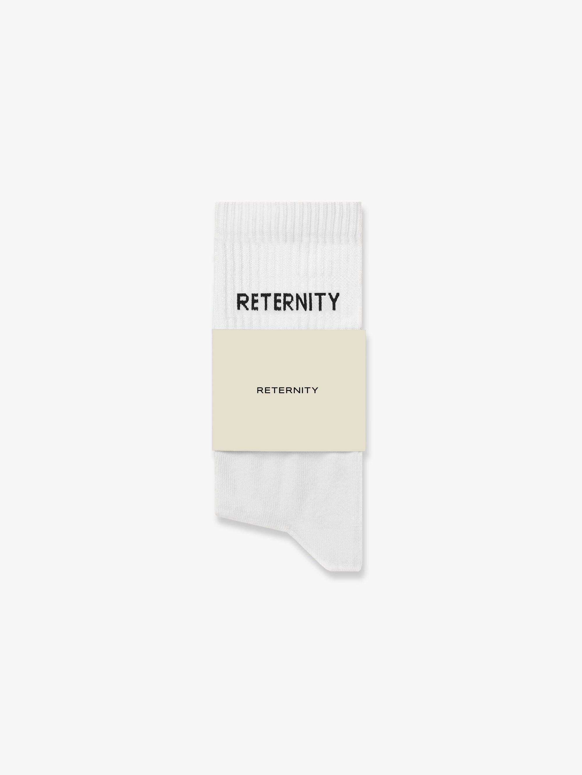 LOGO SOCKS - WHITE