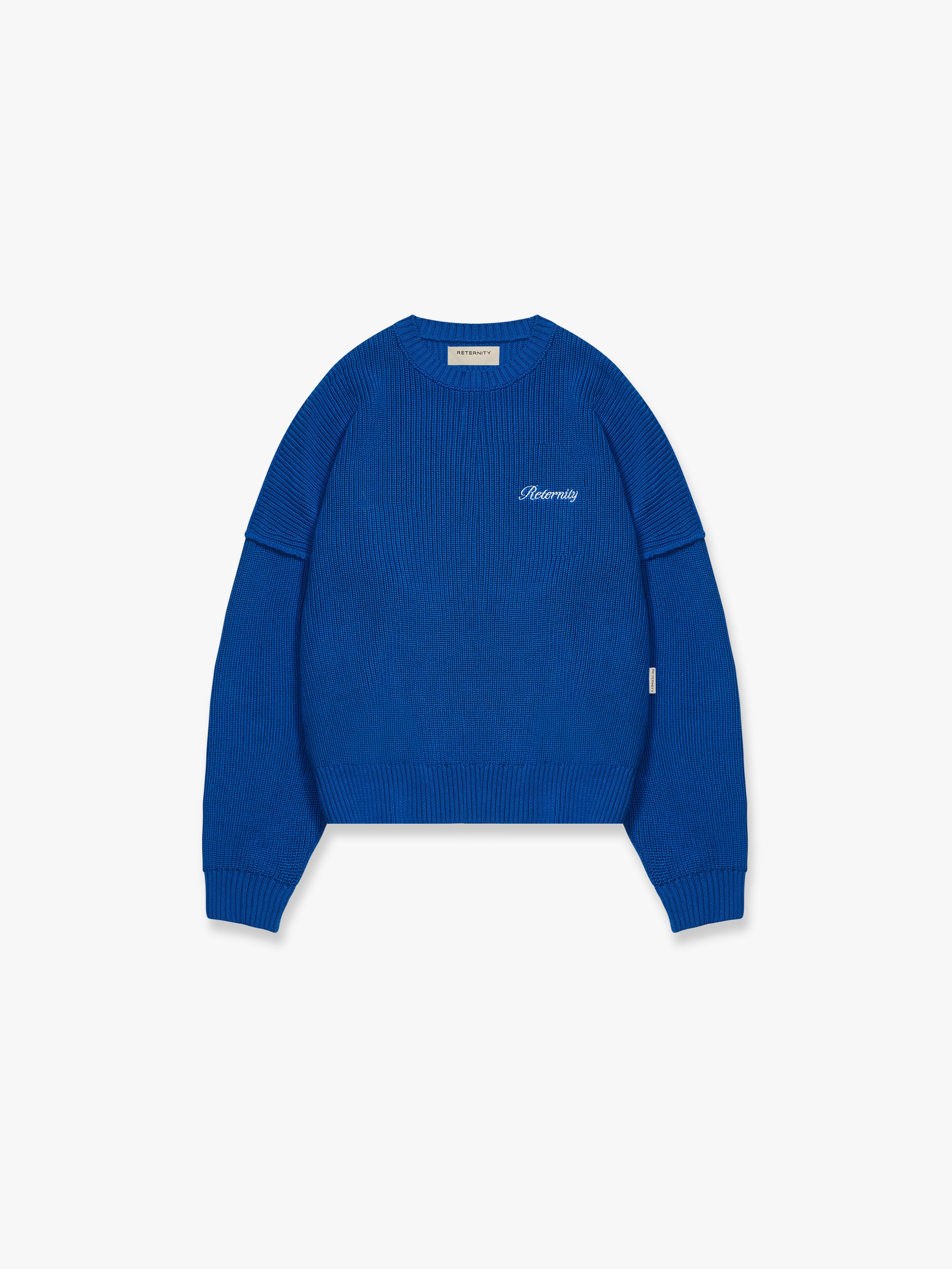 KNIT SWEATER THE TROPHY SERIES - BLUE