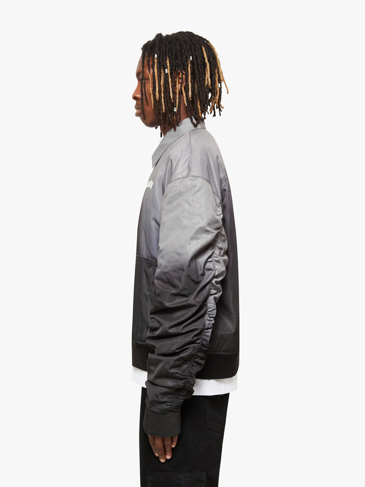 BOMBER JACKET ‘RETERNITY’ - WASHED BLACK
