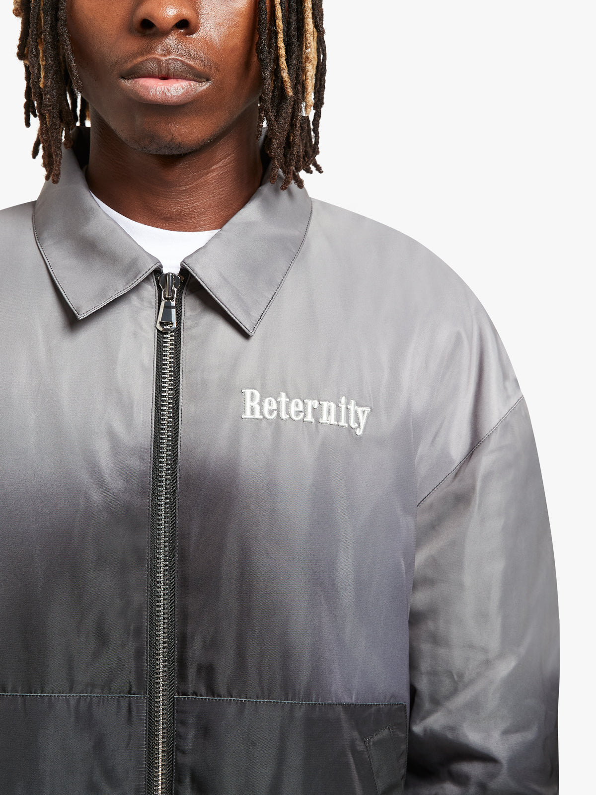 BOMBER JACKET ‘RETERNITY’ - WASHED BLACK