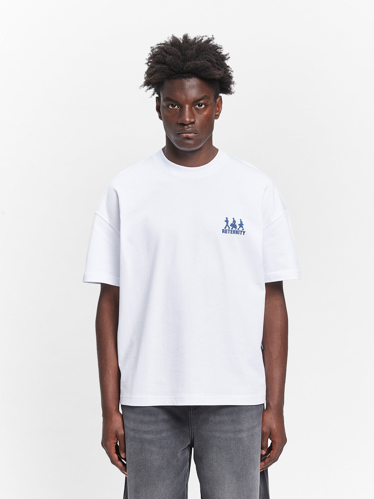 CREATIVE DEPT LOGO T-SHIRT - WHITE