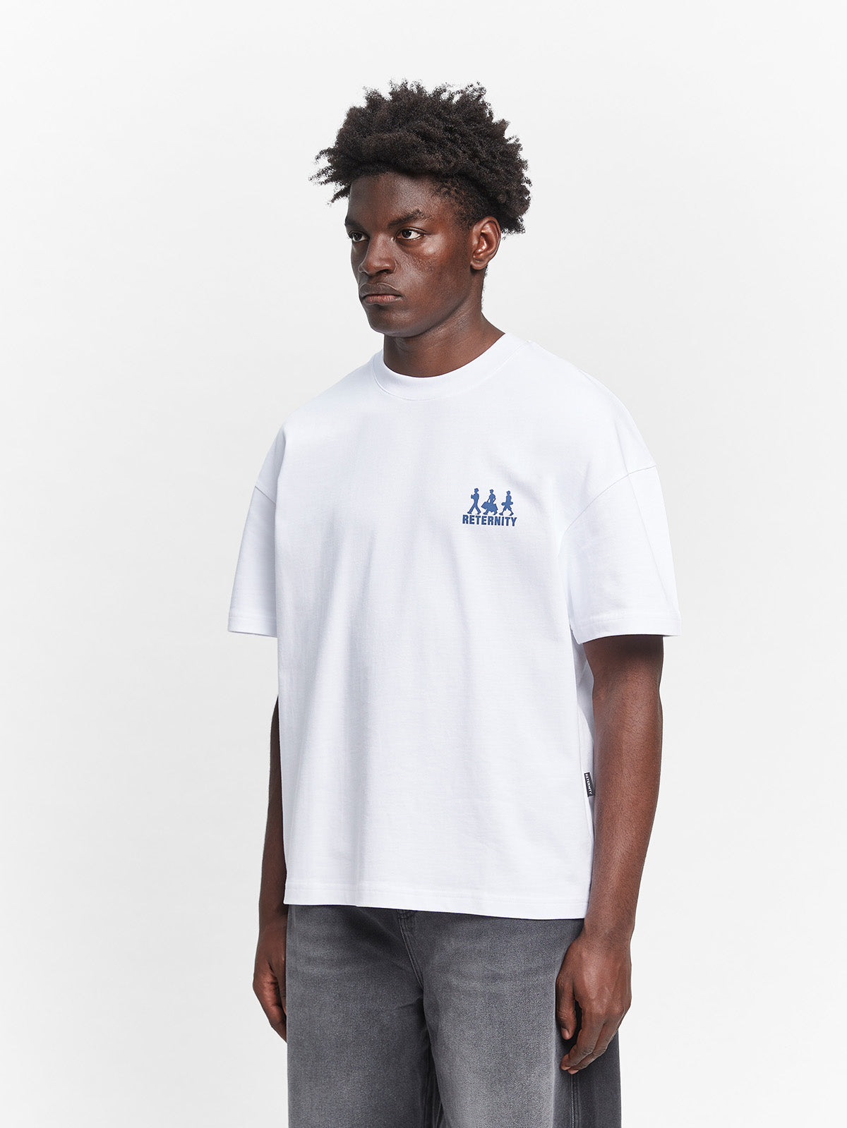 CREATIVE DEPT LOGO T-SHIRT - WHITE