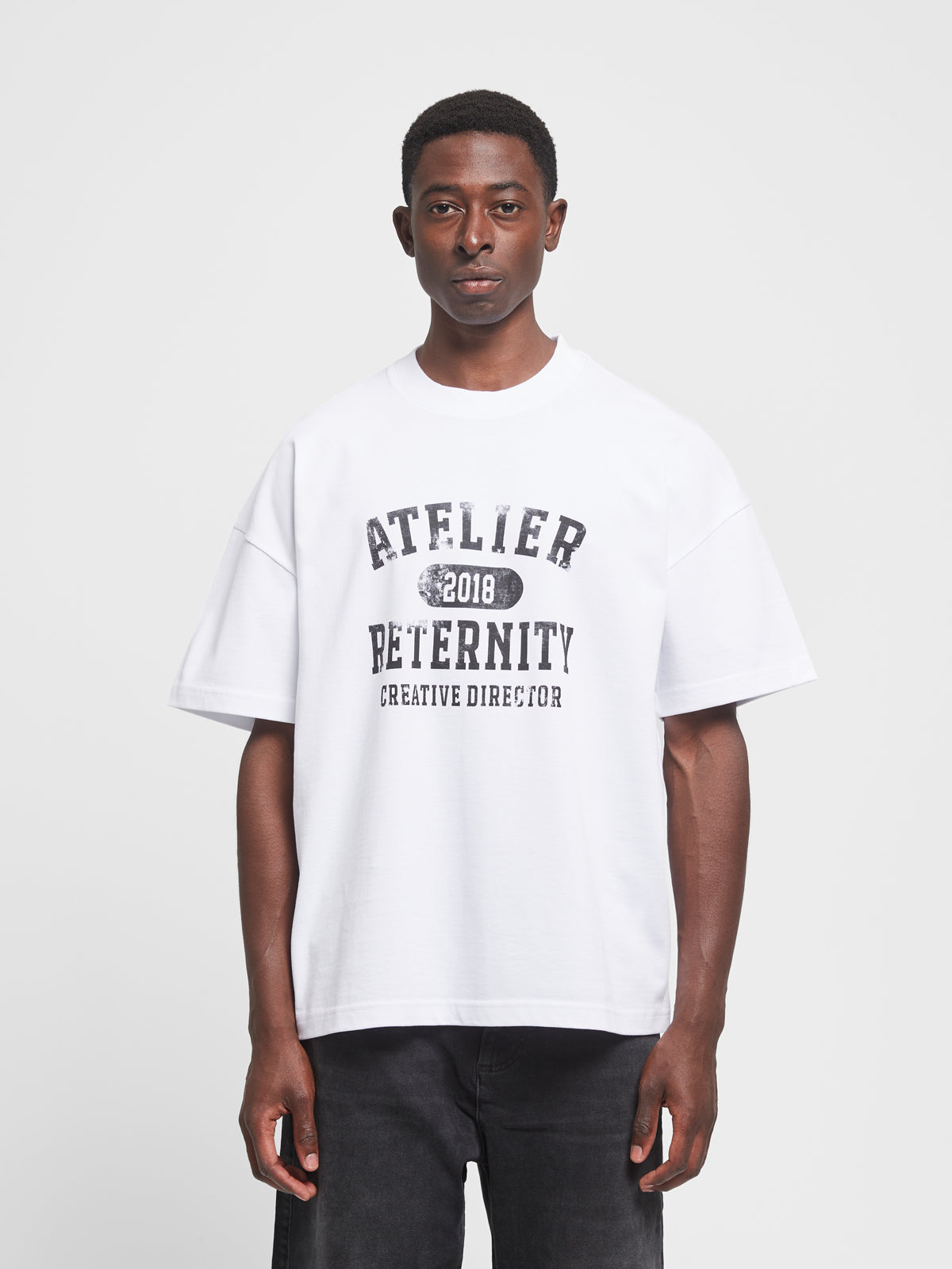 ATELIER EMBLEM T-SHIRT - WHITE