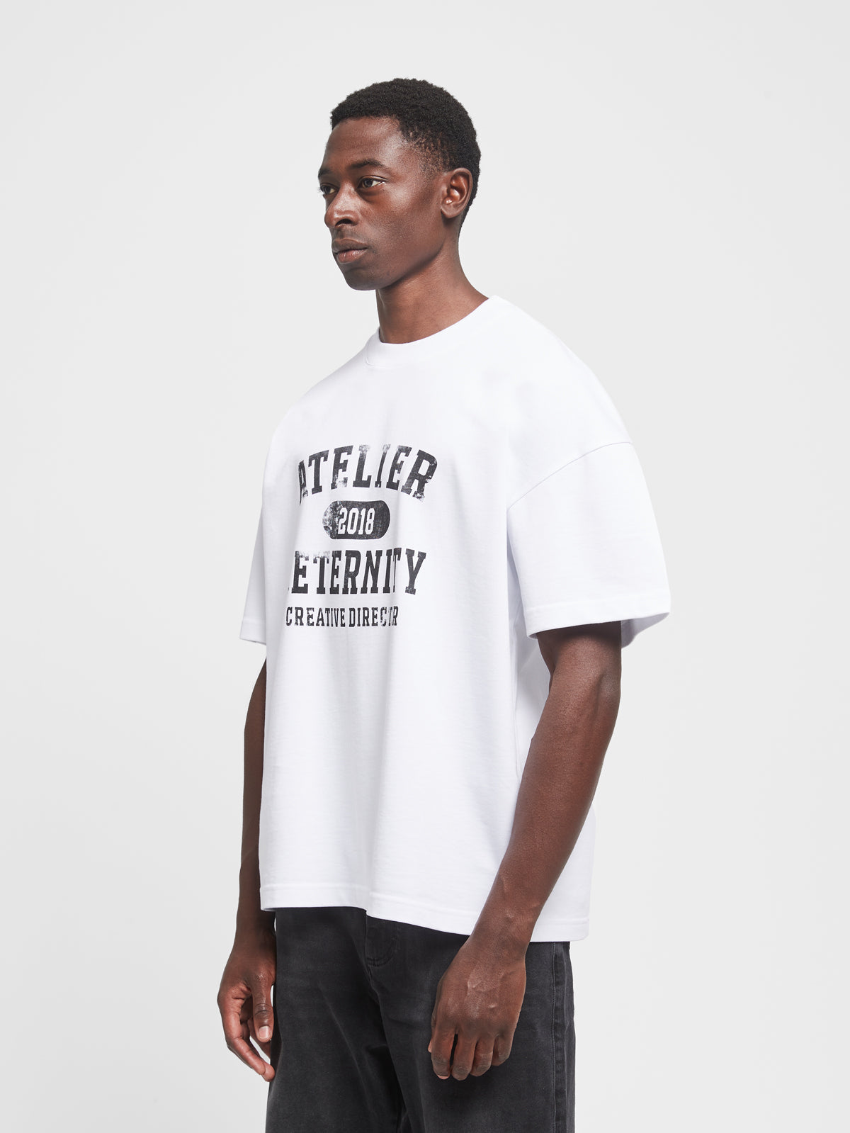 ATELIER EMBLEM T-SHIRT - WHITE