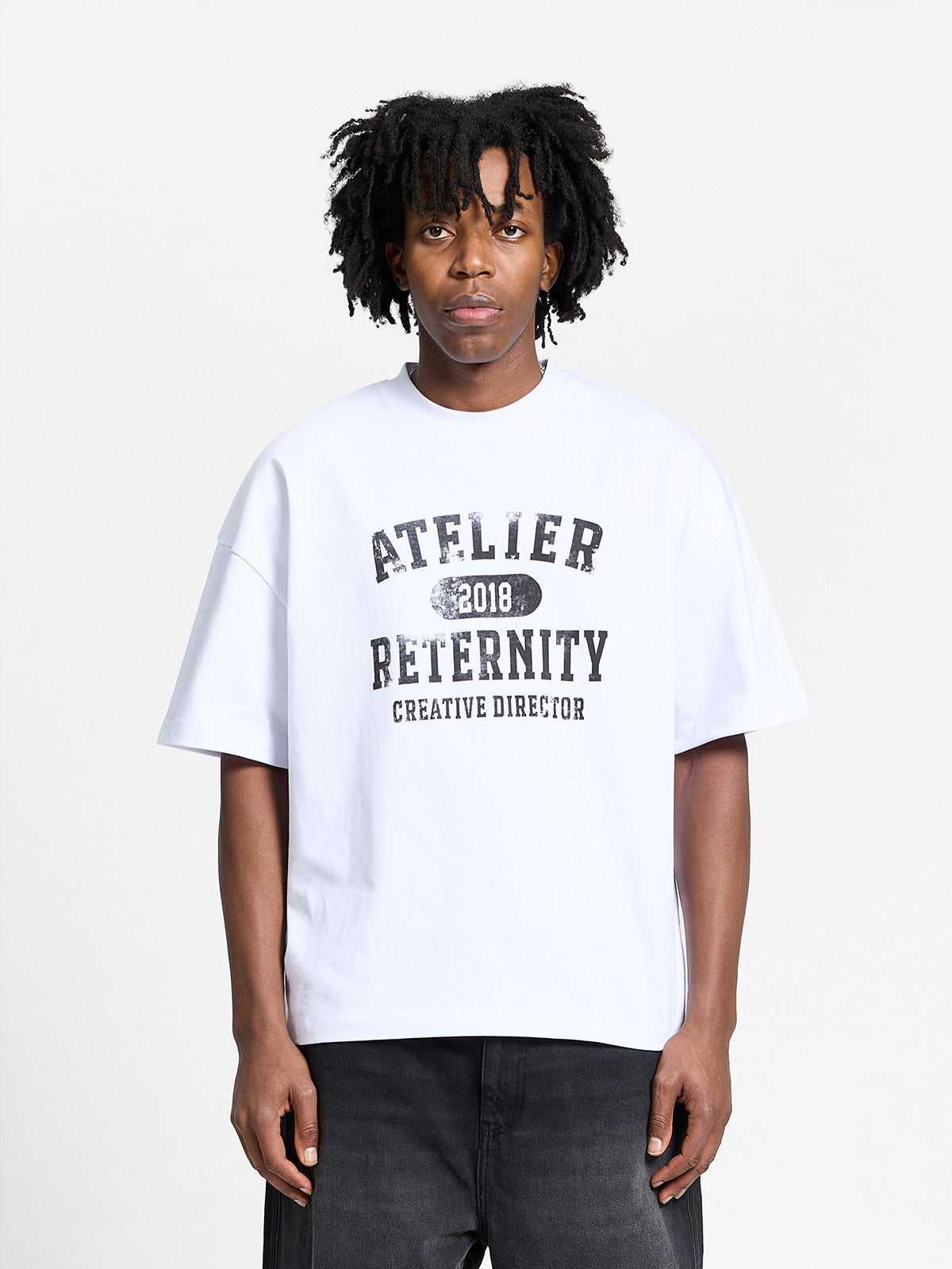 ATELIER EMBLEM T-SHIRT - WHITE