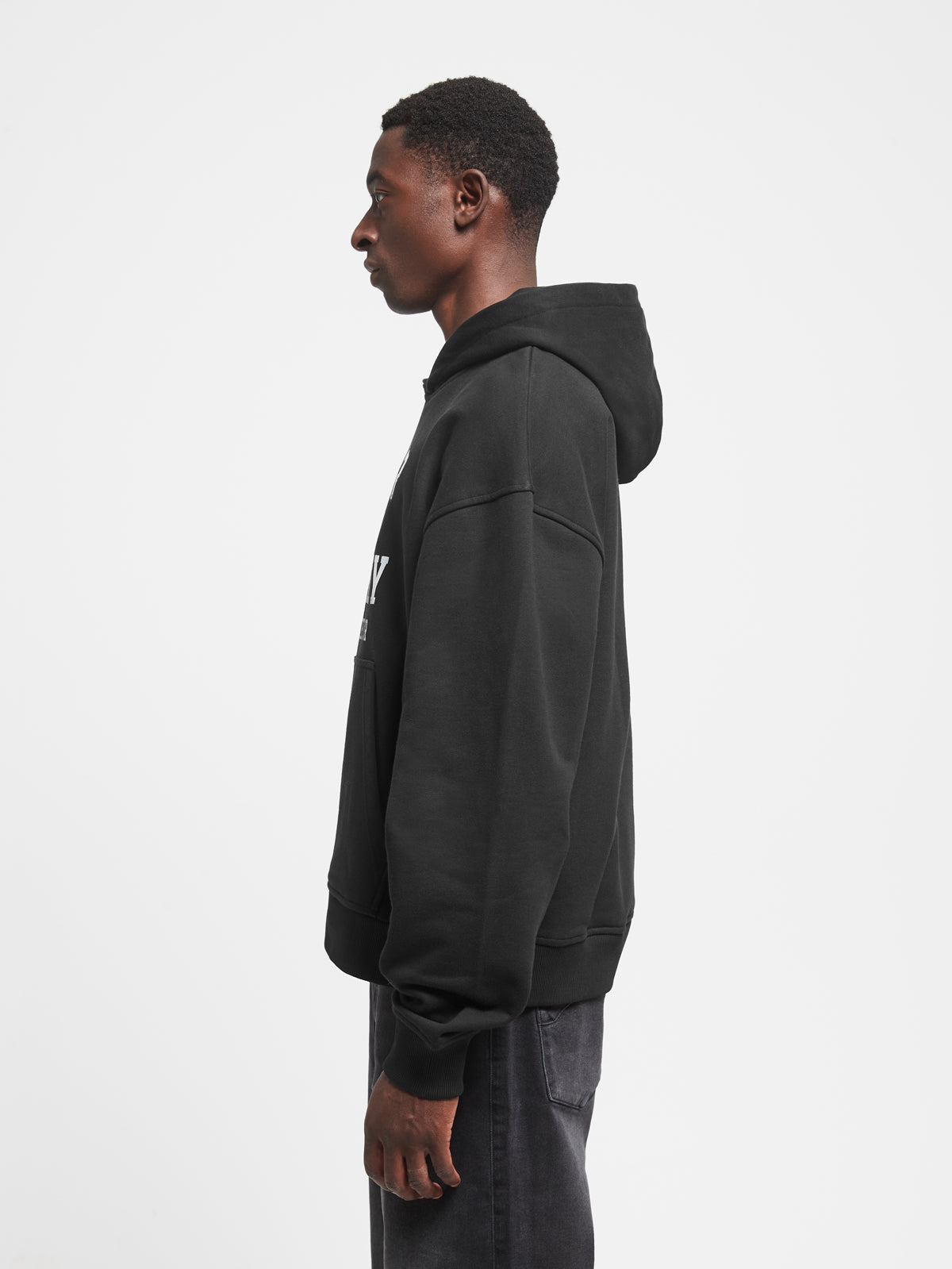 ATELIER EMBLEM HOODIE - BLACK