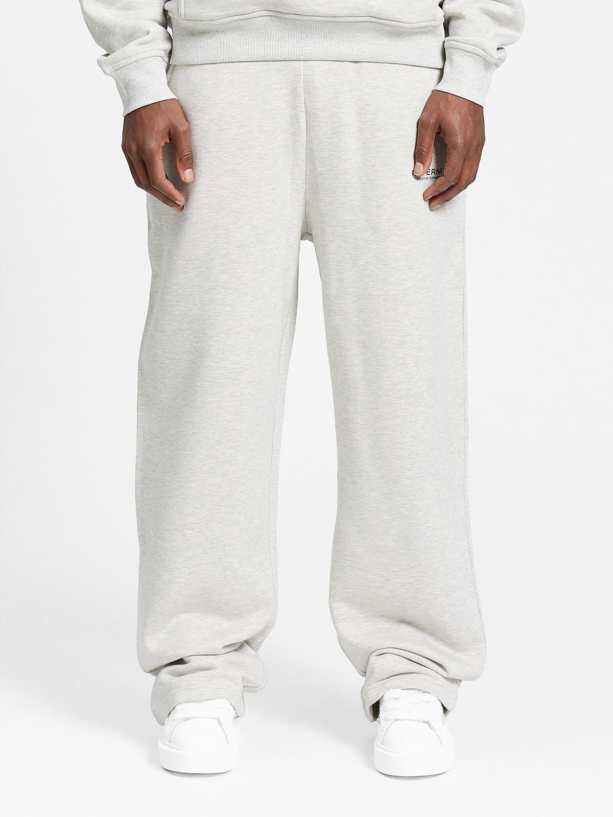 CREATIVE DEPT SWEATPANTS - MELANGE GREY