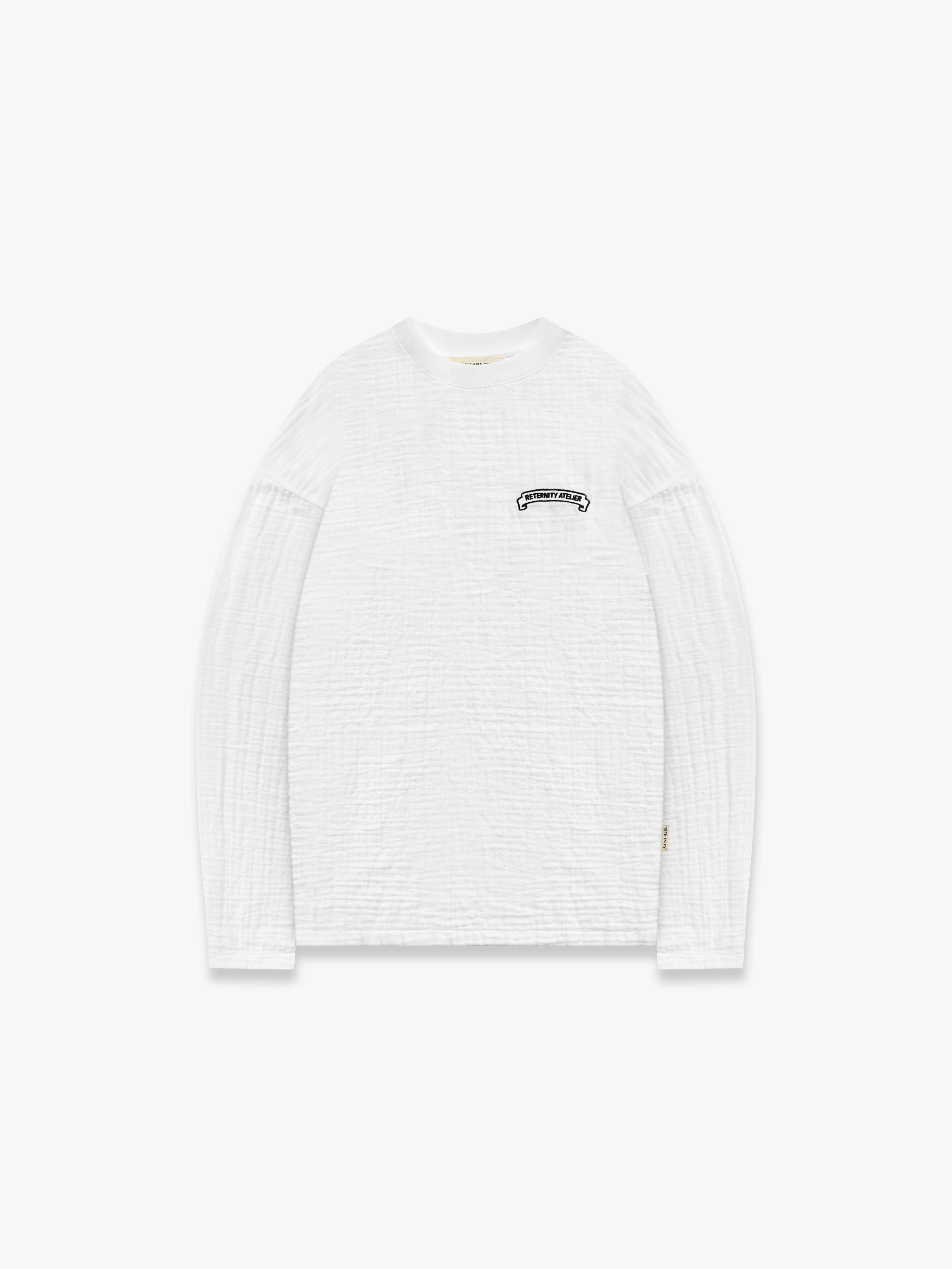 BAND OF PROCESS LONGSLEEVE - WHITE