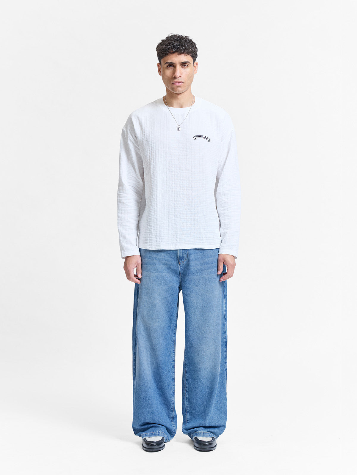 ESSENTIAL BAGGY DENIM - CLASSIC BLUE