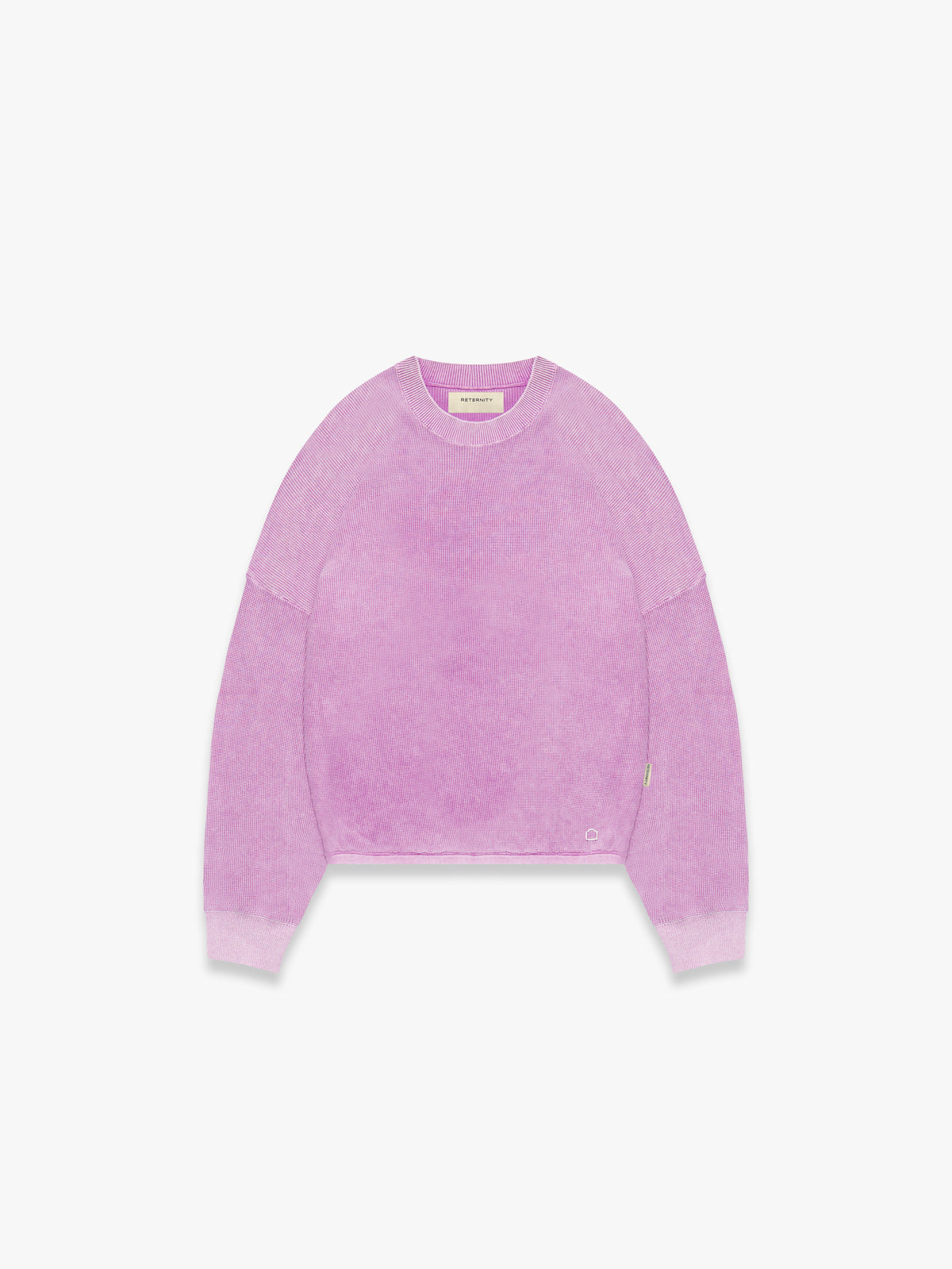 ATELIER KNIT SWEATER - WASHED LILAC