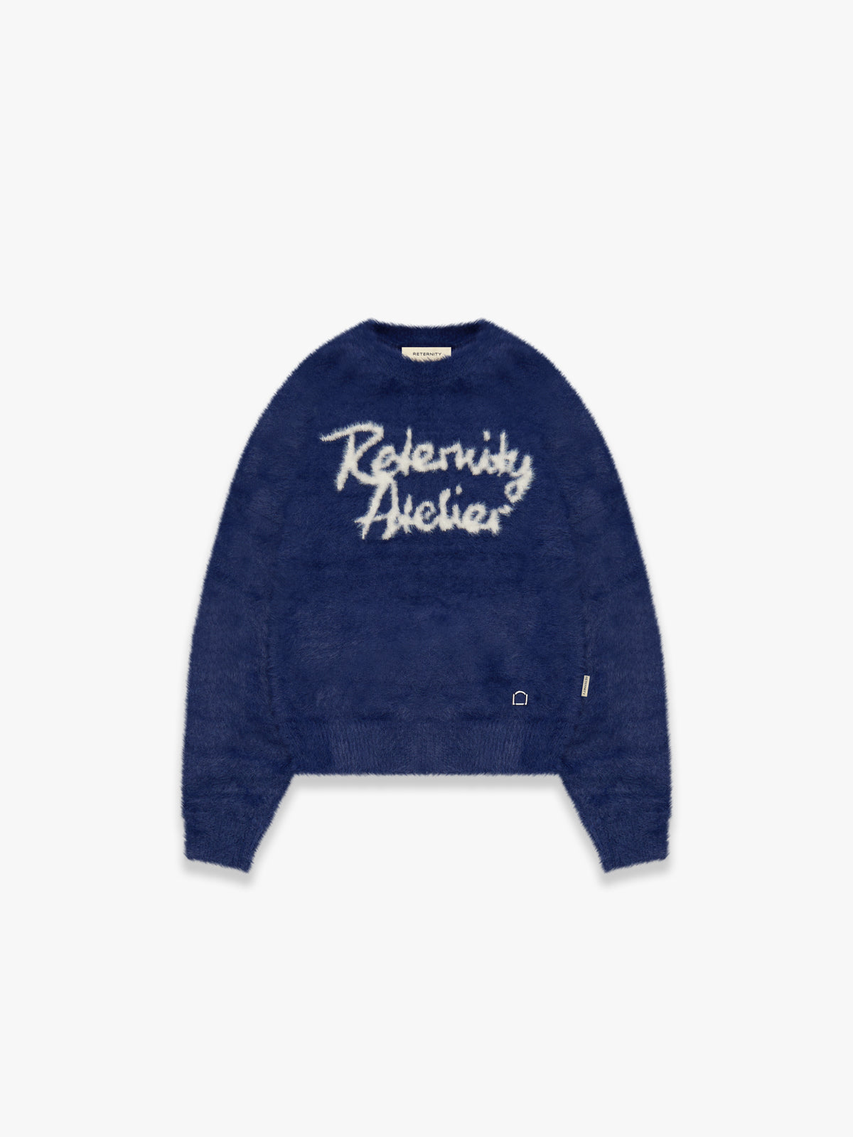 INTERWOVEN FURRY KNIT - BLUE