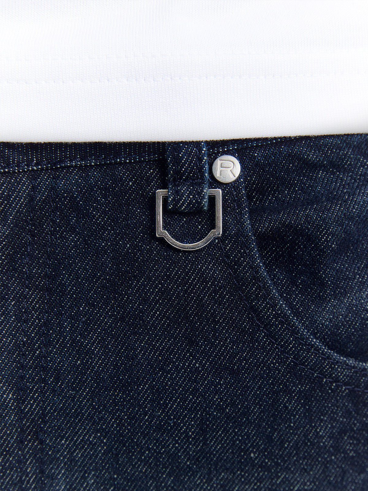 CONCEPTION CARGO SHORTS - RAW DENIM