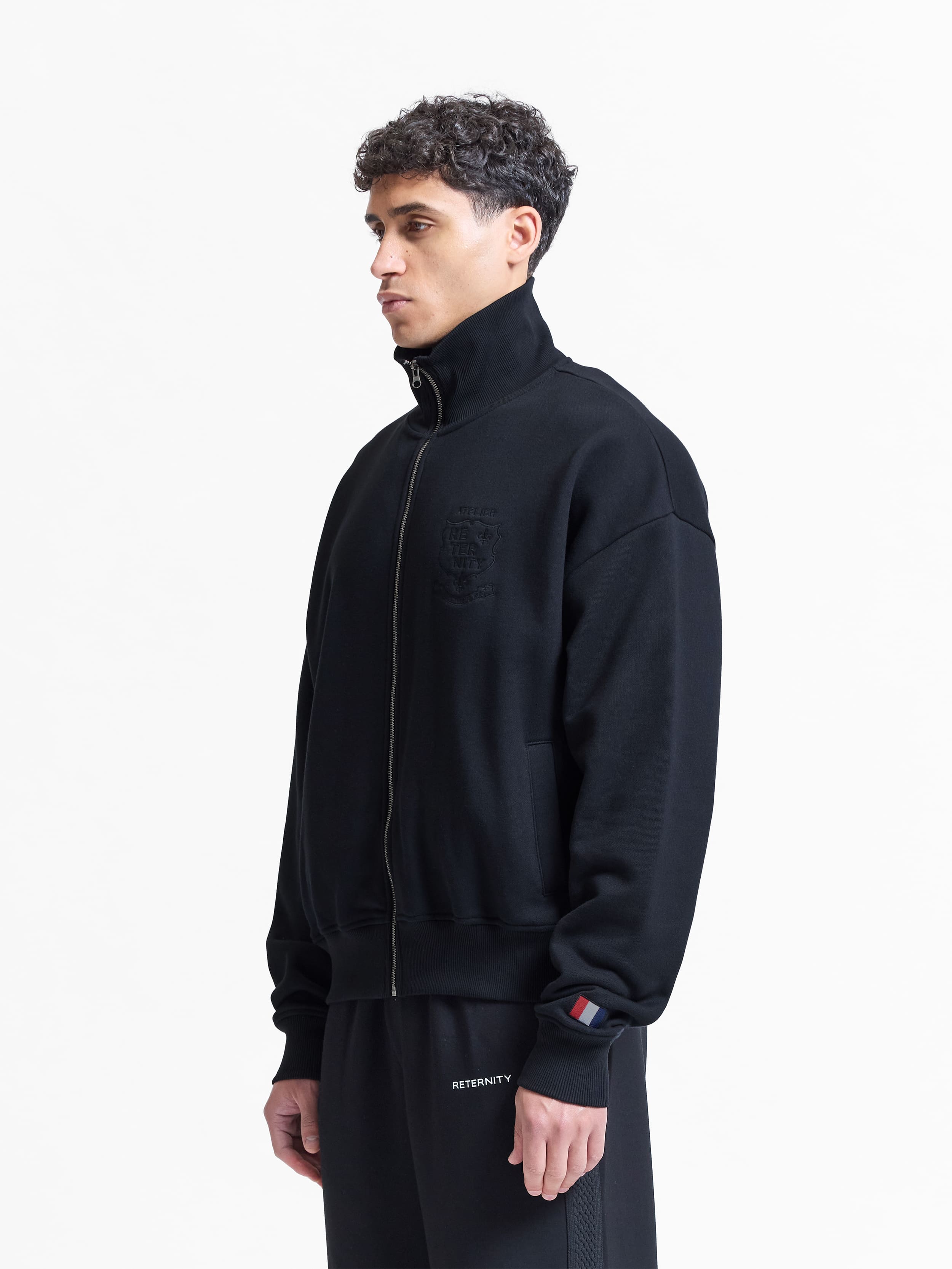 L’ATELIER DE LA RUE ZIP-JACKET - BLACK