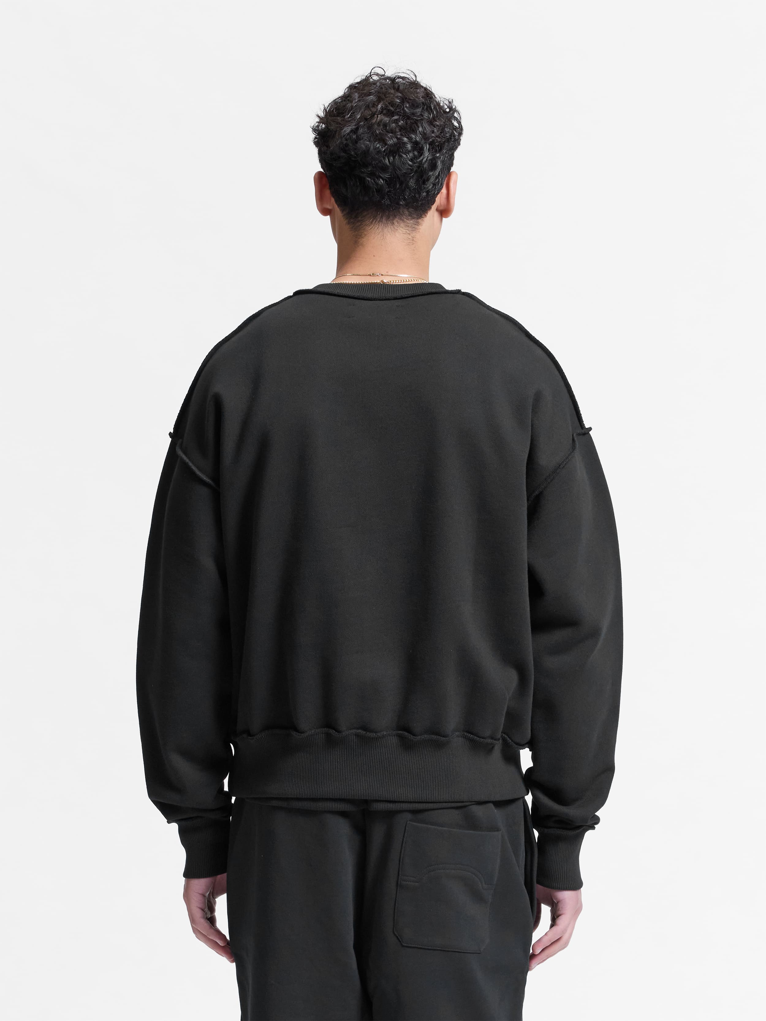 NOTRE DAME SWEATER - BLACK