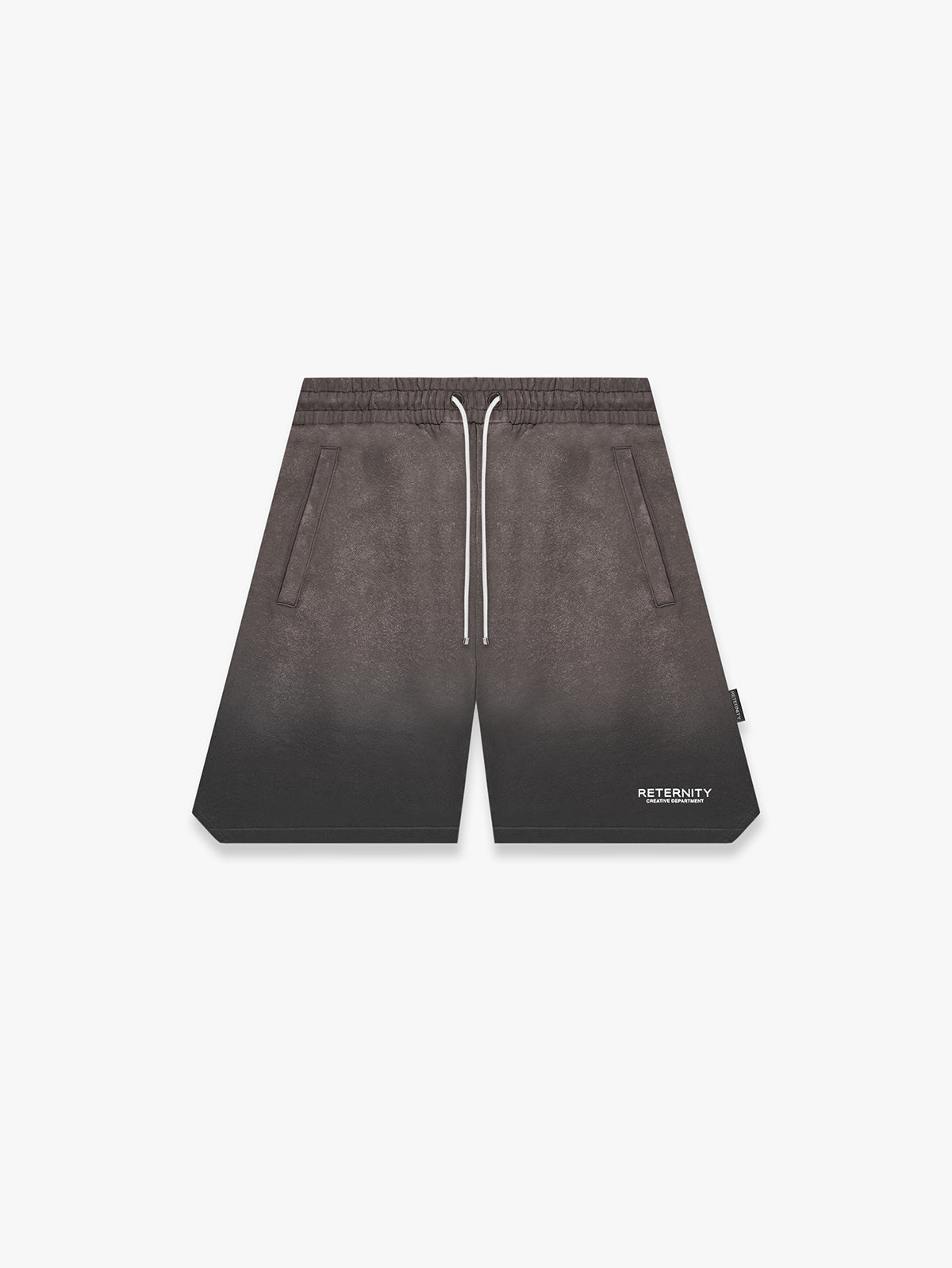 CREATIVE DEPT COTTON SHORTS - FADED GREY