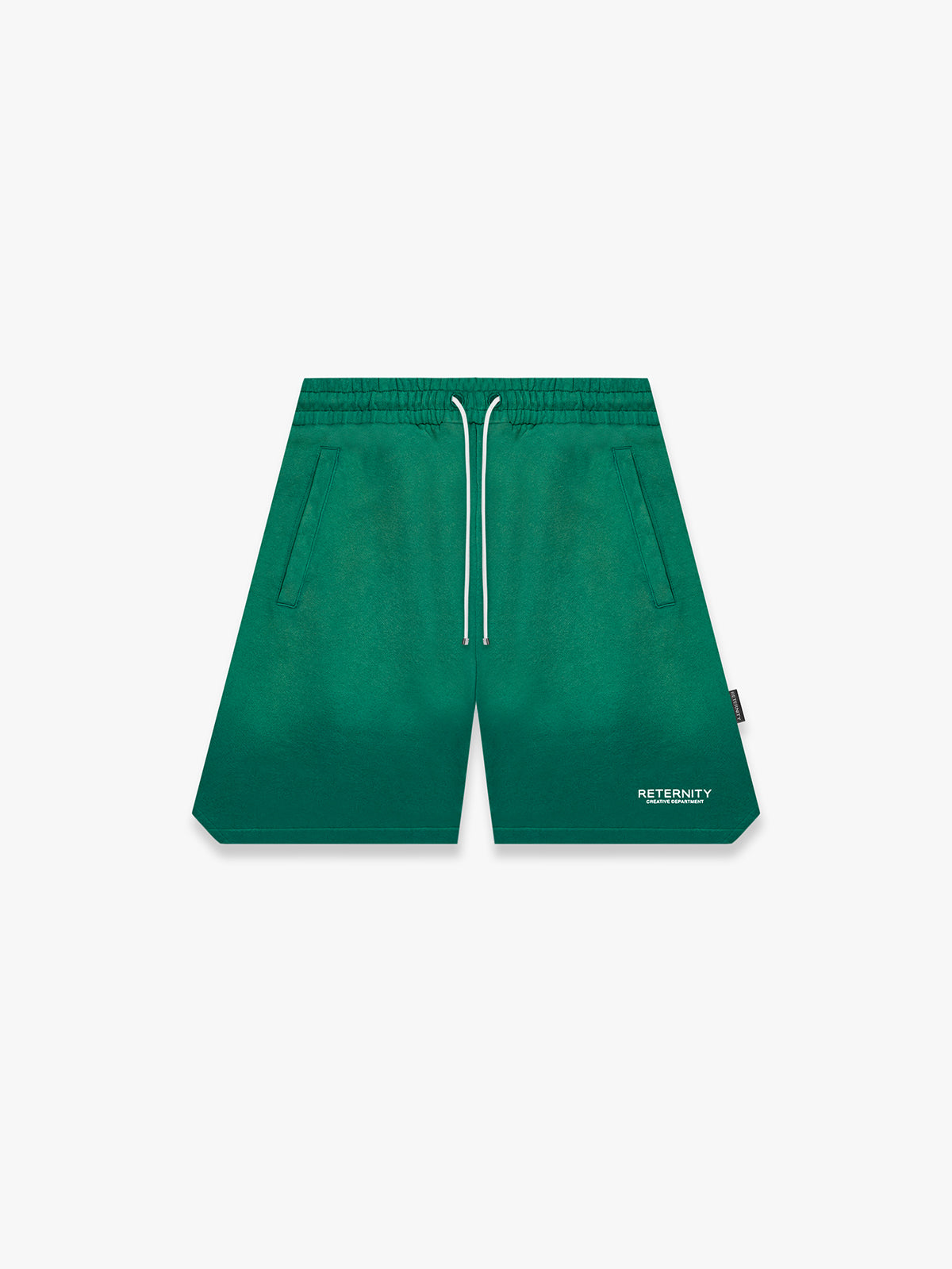 CREATIVE DEPT COTTON SHORTS - FADED GREEN